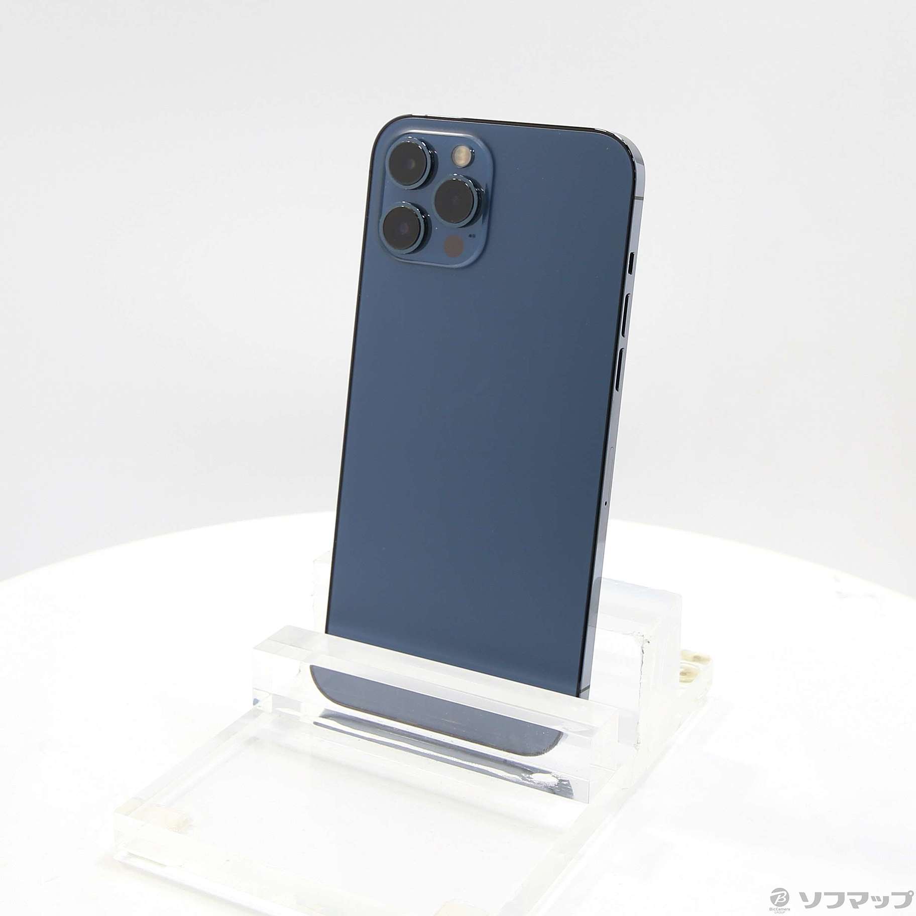中古】iPhone12 Pro Max 256GB パシフィックブルー NGD23J／A SIM 