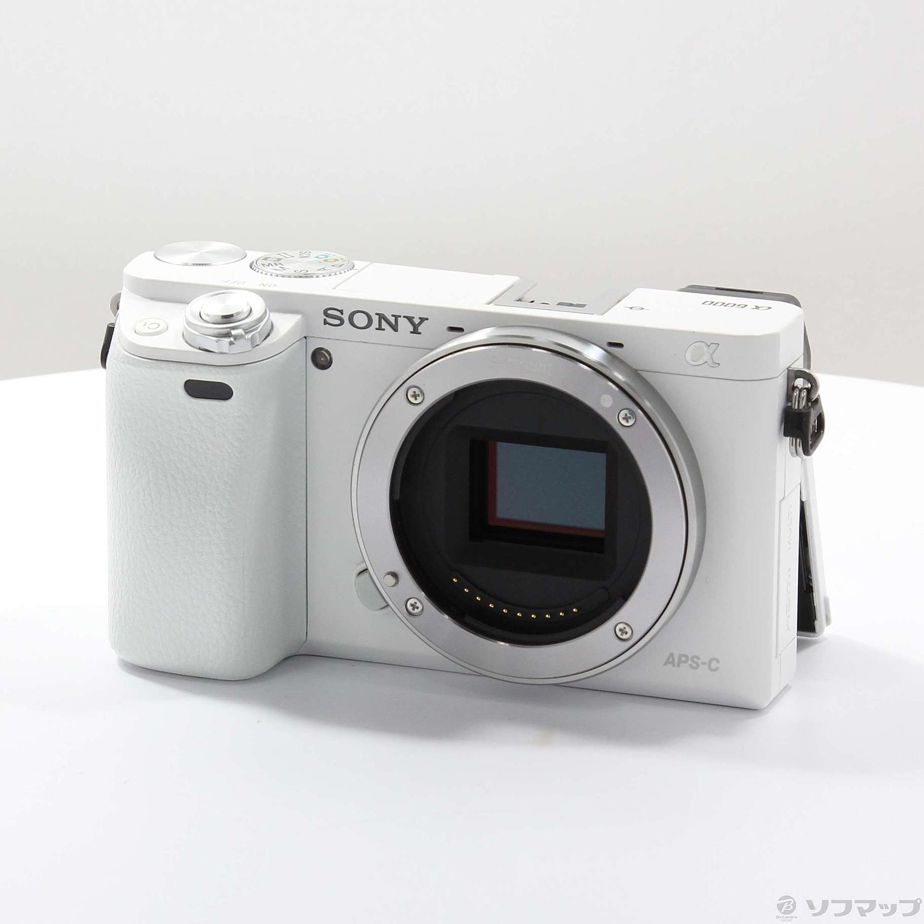 中古】α6000 ボディ ホワイト ILCE-6000-W [2133053373406] - リコレ 