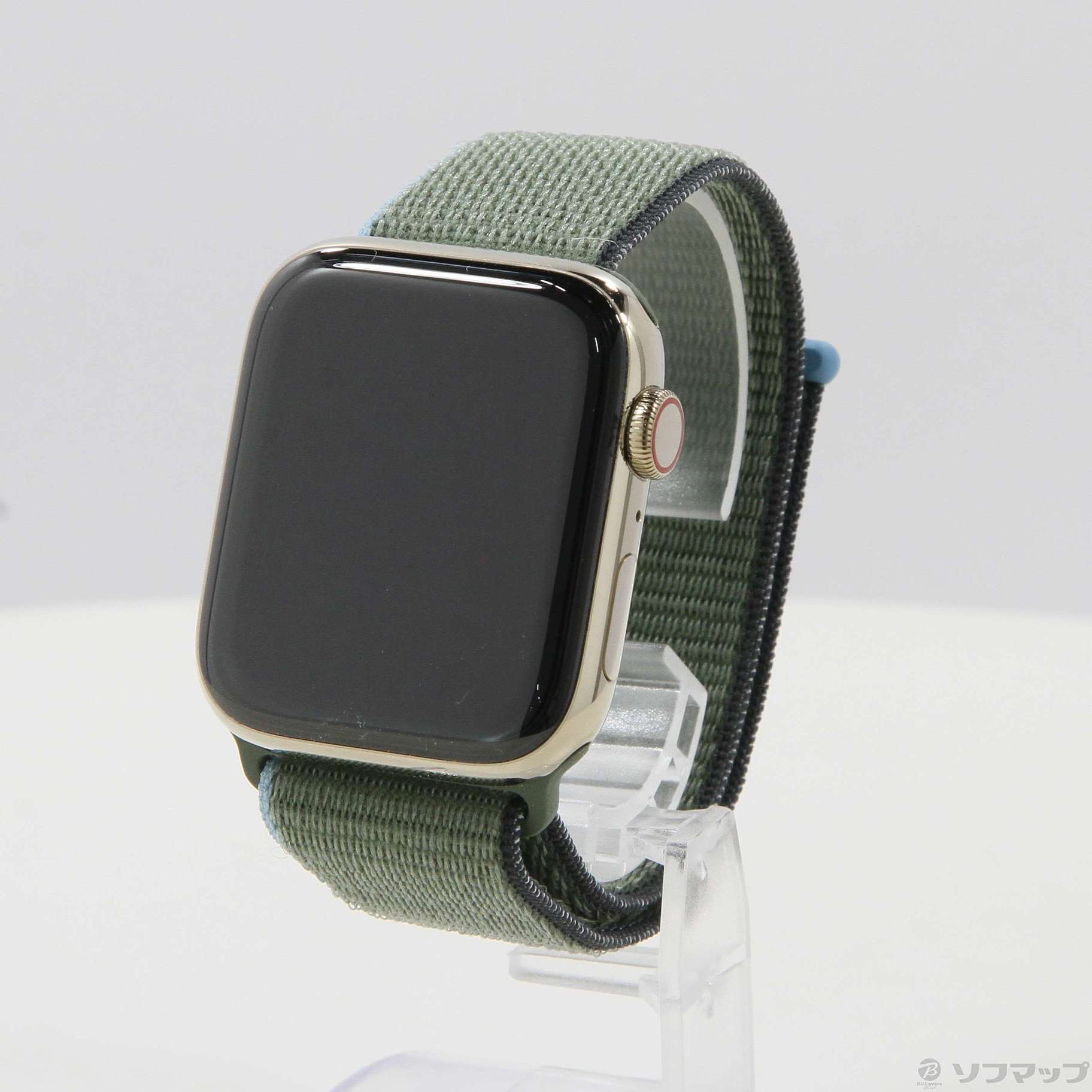 アップル Apple Watch 6 44mm ゴールドステンレス グリーンスポ ...