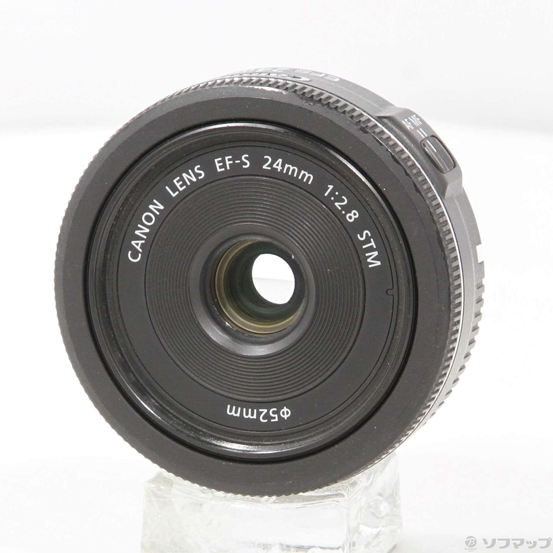 (中古)Canon Canon EF-S 24mm F2.8 STM EF-S2428STM レンズ(198-ud)