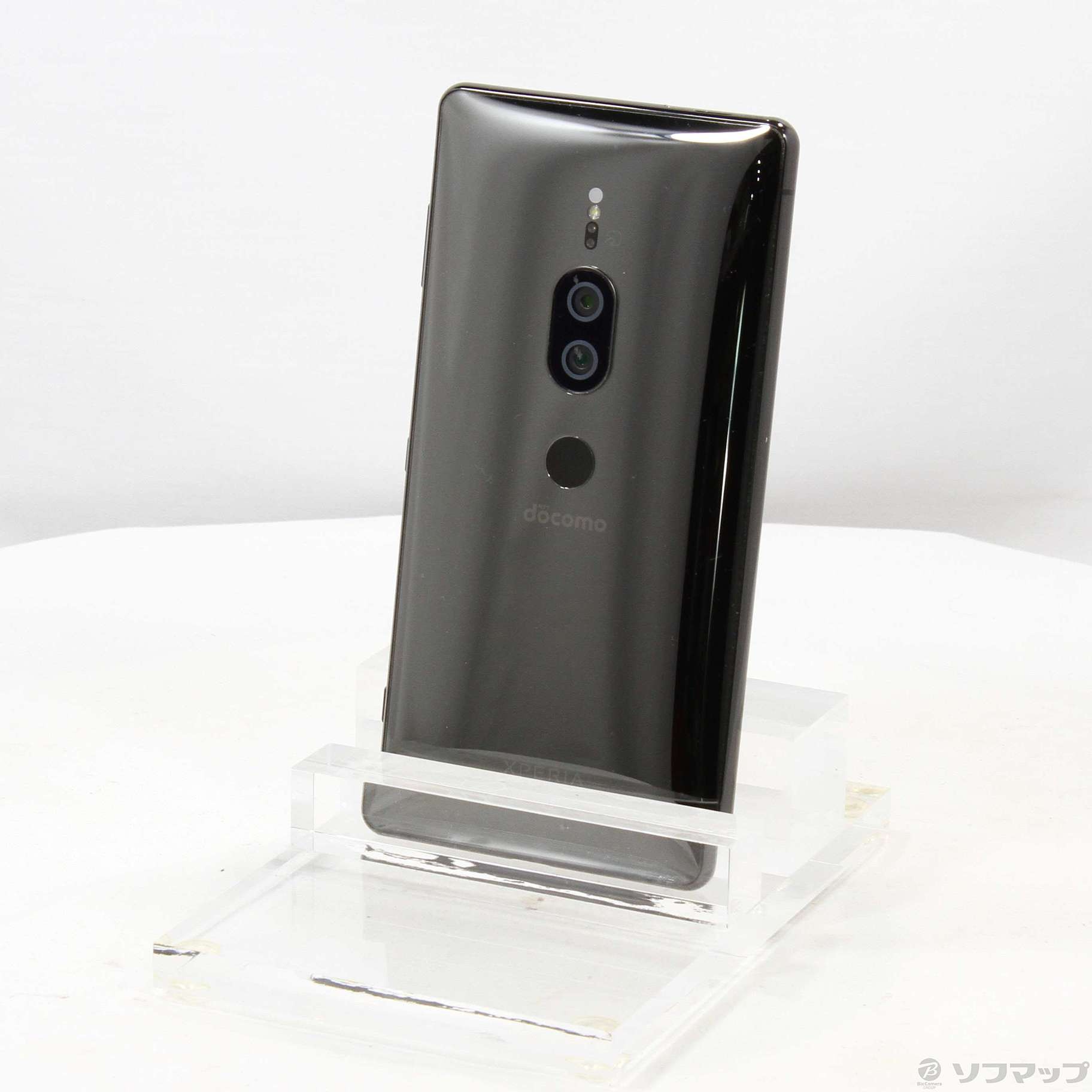 中古】Xperia XZ2 Premium 64GB クロムブラック SO-04K docomoロック