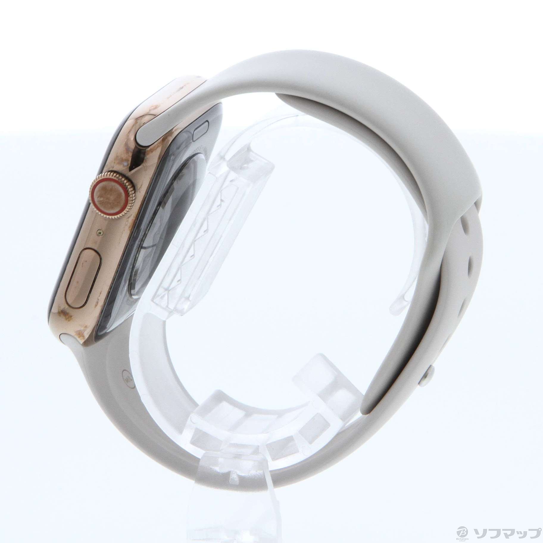 中古】Apple Watch Series 5 GPS + Cellular 44mm ゴールドステンレススチールケース ストーンスポーツバンド  [2133053382866] - リコレ！|ビックカメラグループ ソフマップの中古通販サイト
