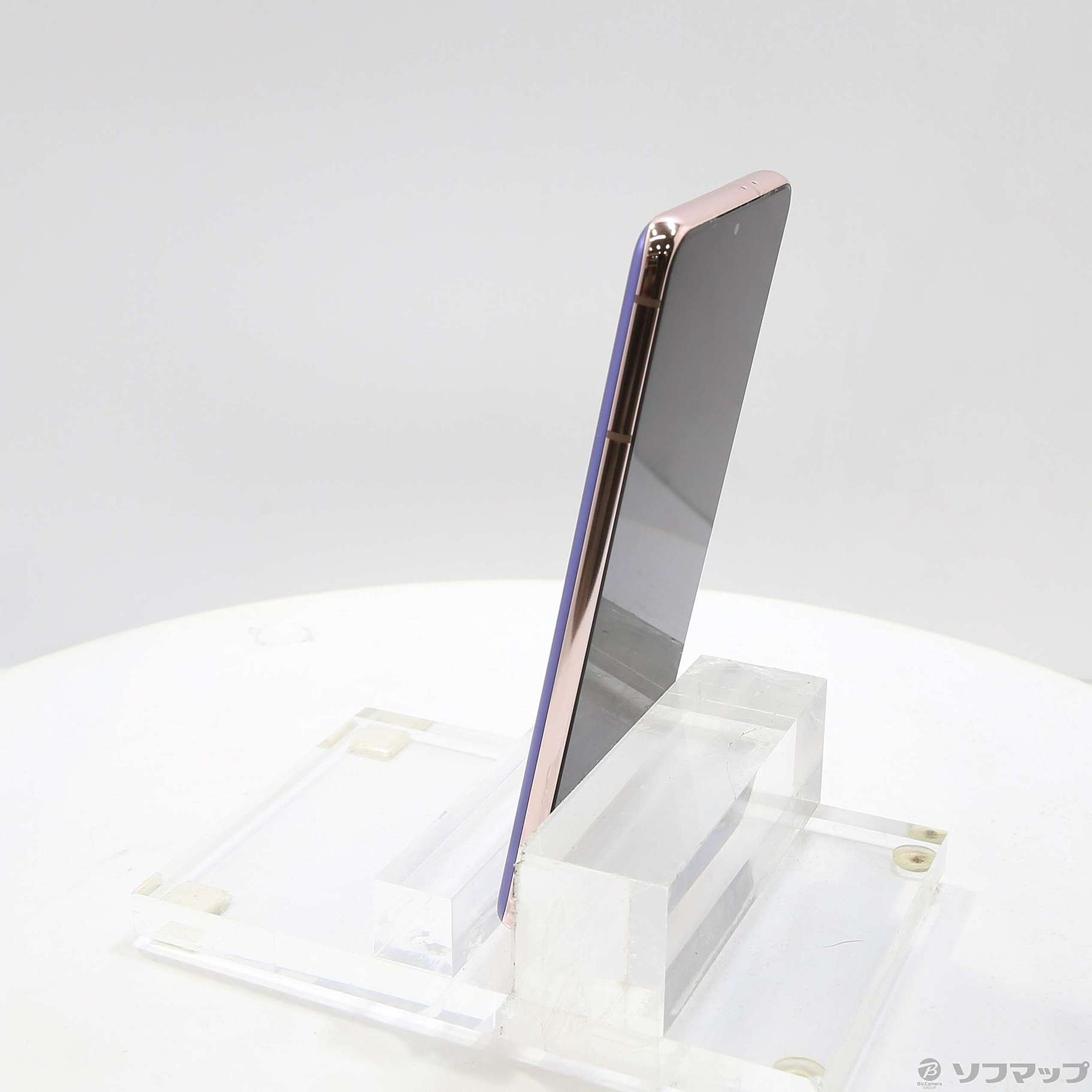 中古】Galaxy S21 5G 256GB ファントムバイオレット SCG09 auロック 