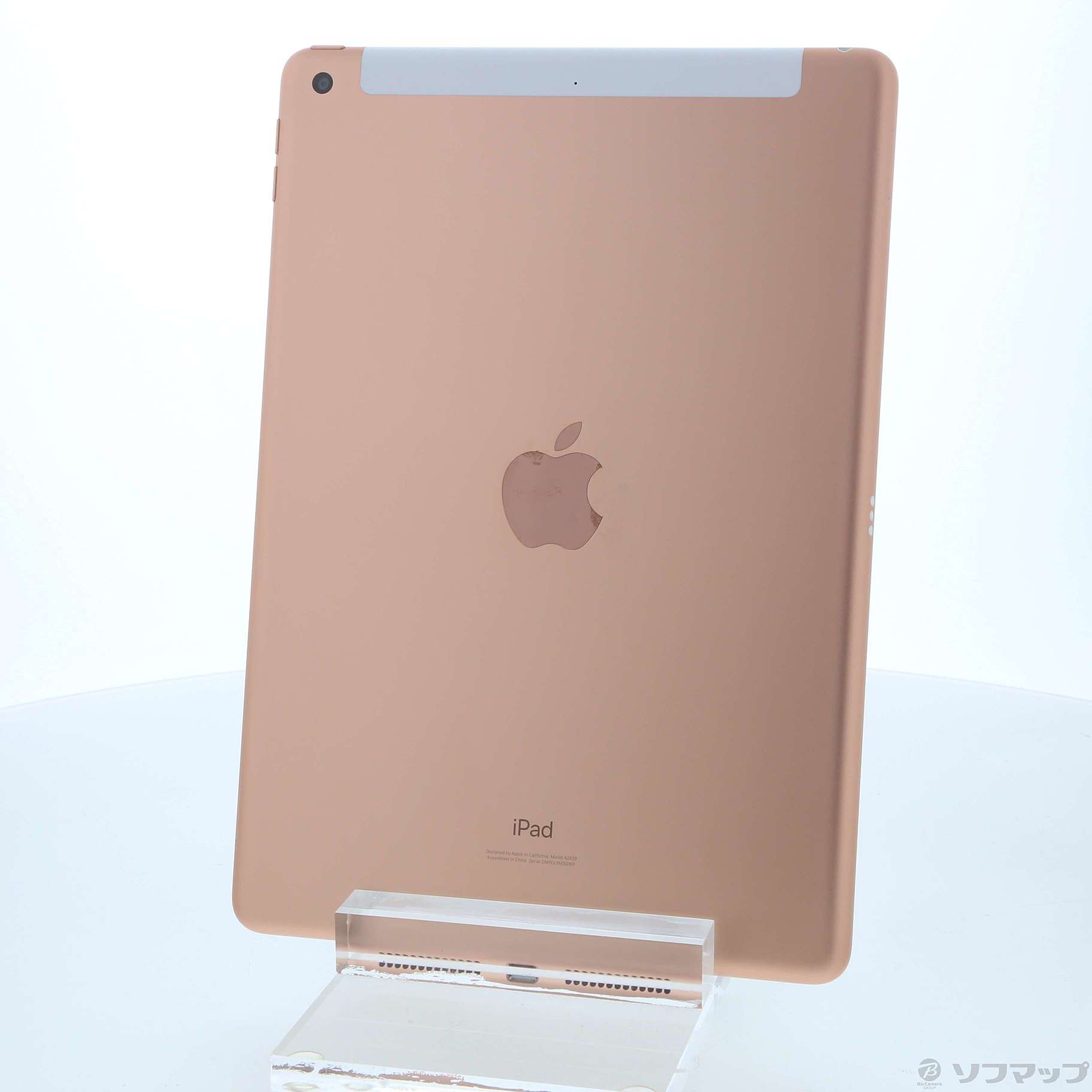 iPad 第8世代 32GB ゴールド MYMK2J／A auロック解除SIMフリー