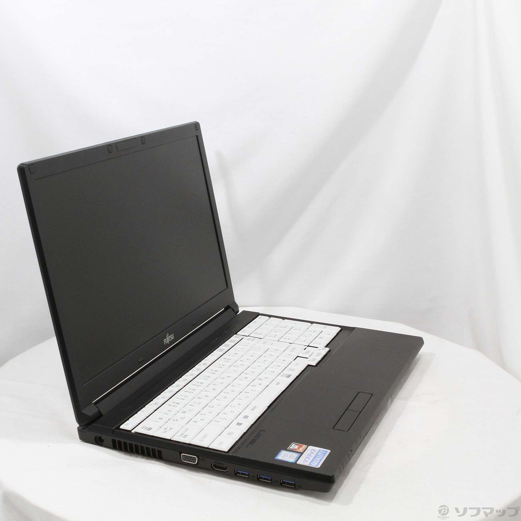 中古】格安安心パソコン LIFEBOOK A577／R FMVA22003 ［Core-i5-7200U  (2.5GHz)／10GB／HDD500GB／15.6インチワイド］ [2133053392506] - リコレ！|ビックカメラグループ  ソフマップの中古通販サイト