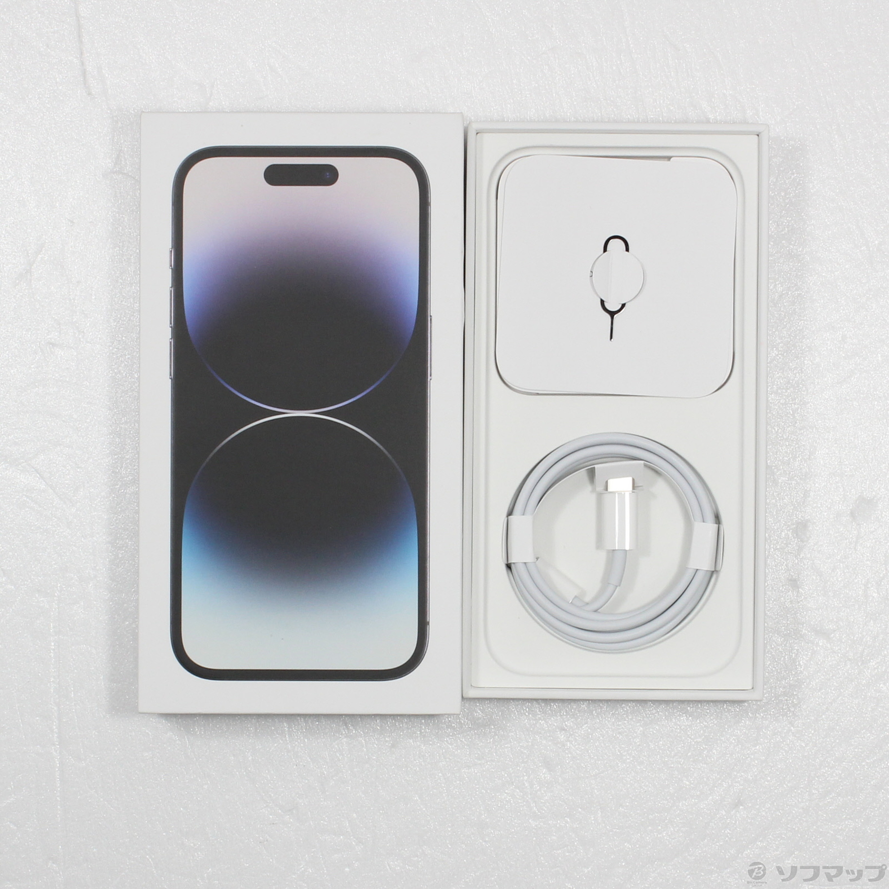 中古】〔展示品〕 iPhone14 Pro 128GB スペースブラック 3L243J／A SIM