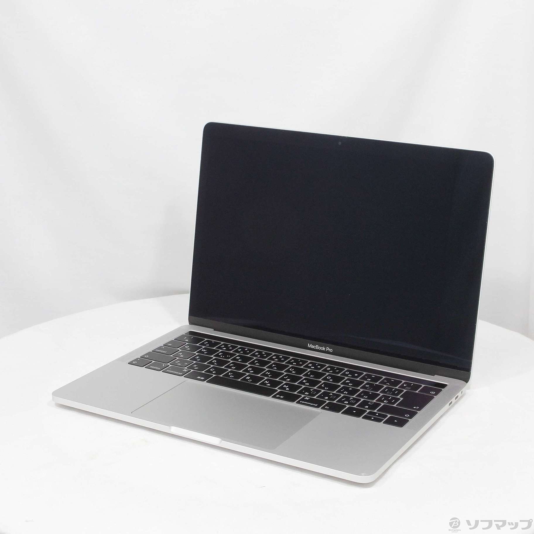 (中古)Apple MacBook Pro 13.3-inch Mid 2018 MR9U2J/A Core_i5 2.3GHz 8GB SSD256GB シルバー (10.15 Catalina)(348-ud)