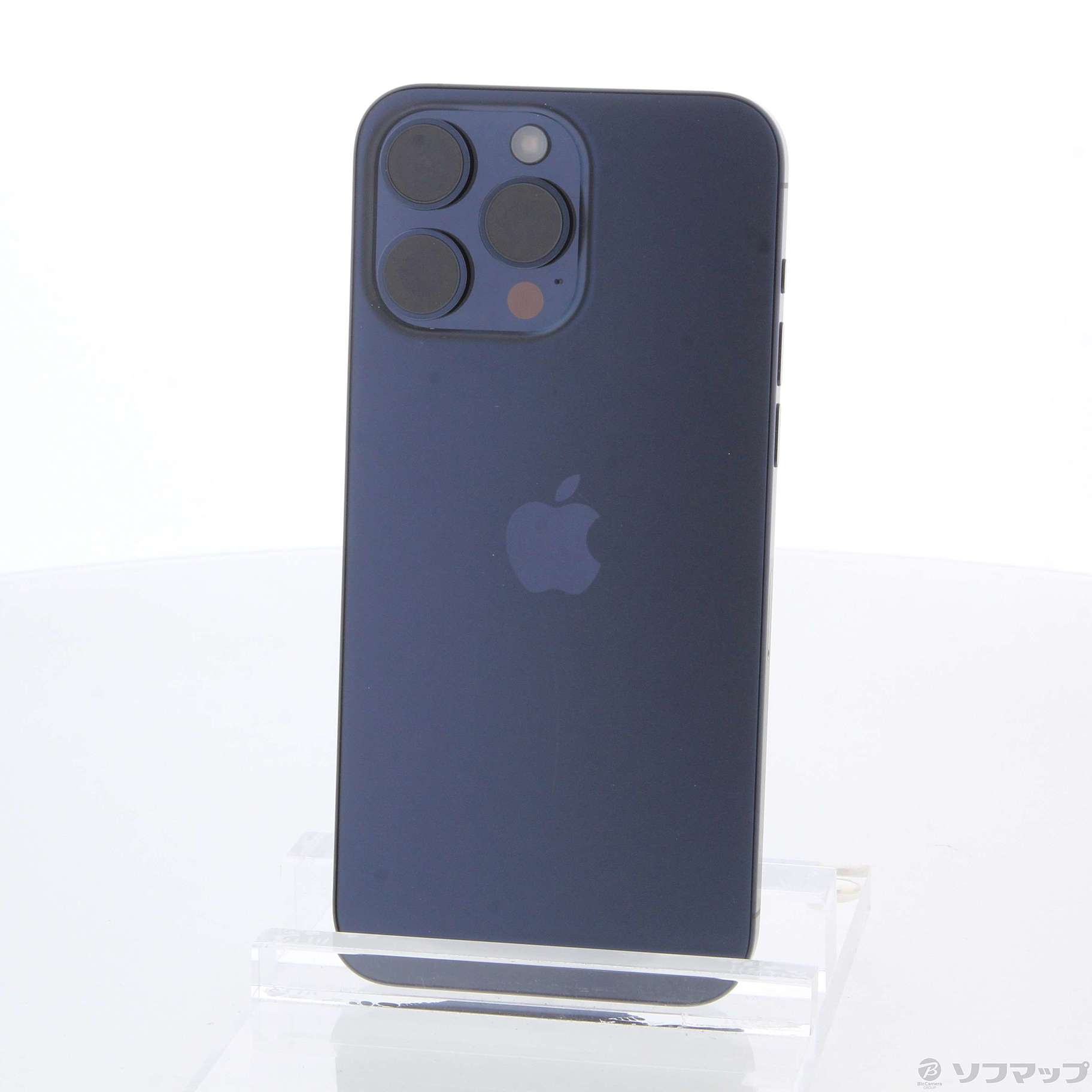 中古】iPhone15 Pro Max 256GB ブルーチタニウム MU6T3J／A SIMフリー