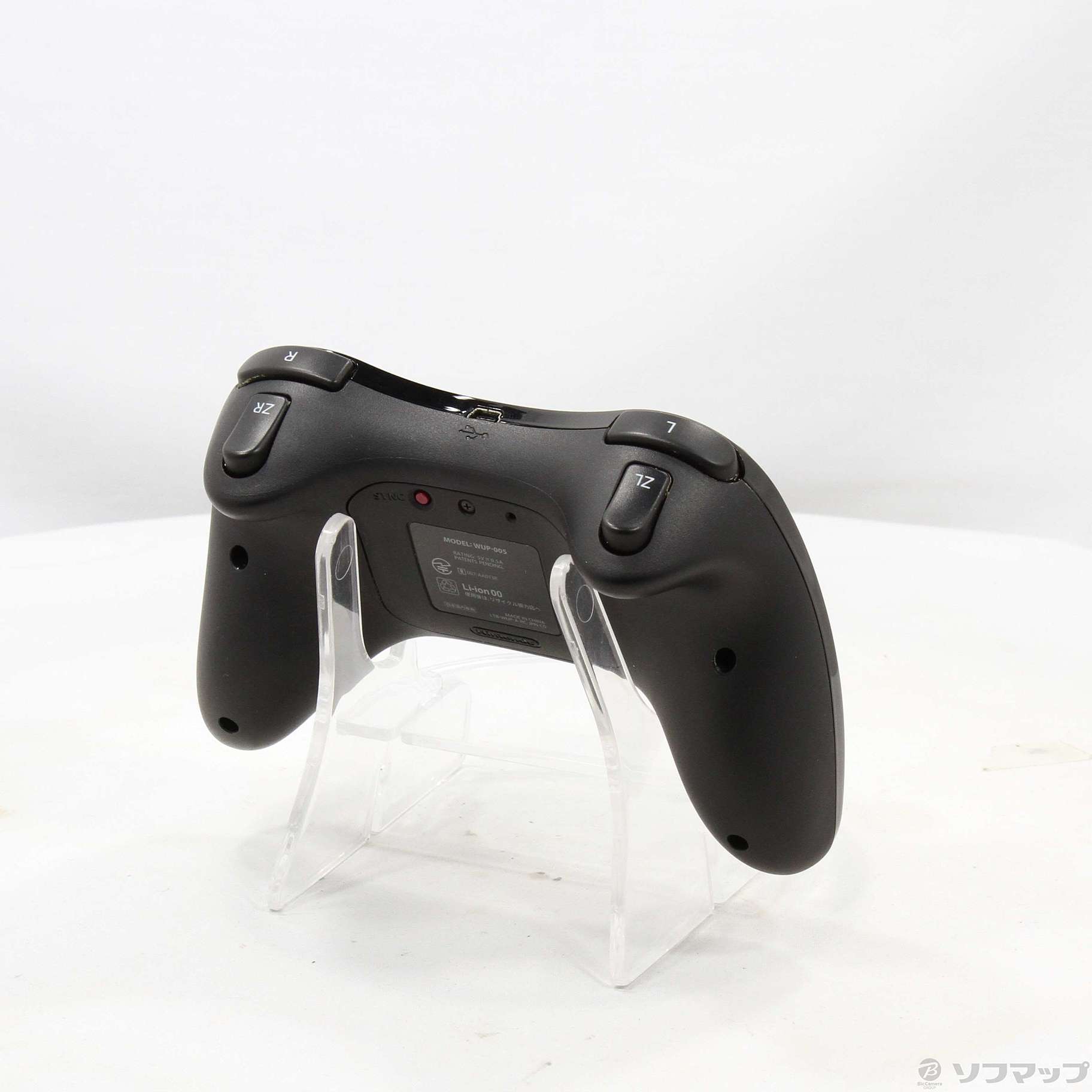 中古】Wii U PRO コントローラー クロ WUP-A-RSKA