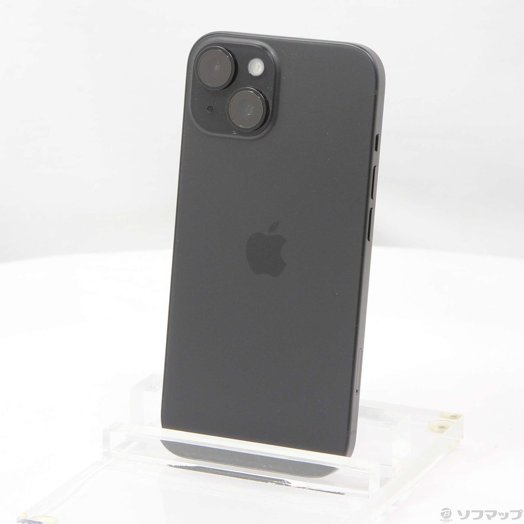 中古】iPhone15 128GB ブラック MTMH3J／A SIMフリー [2133053420940