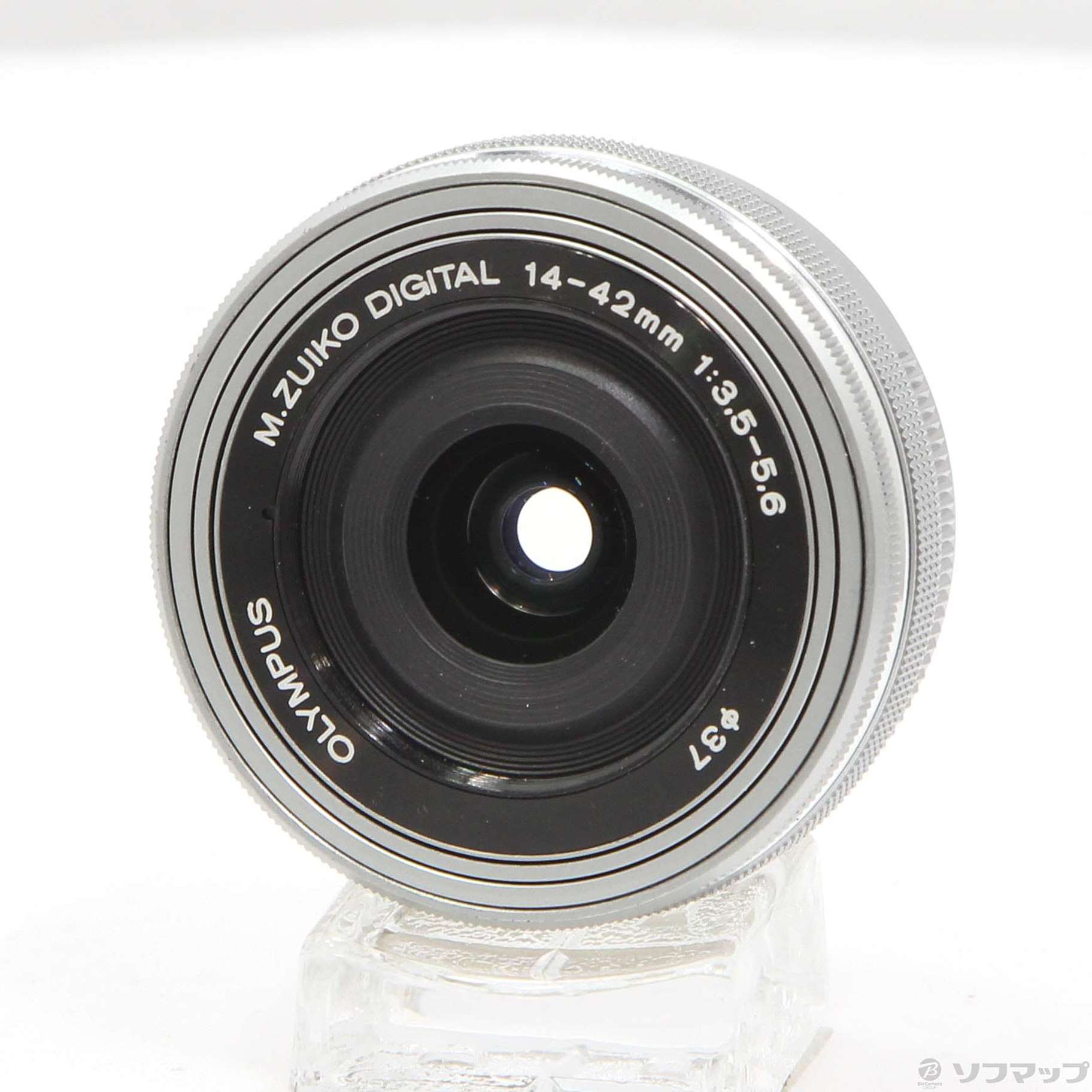 【中古】M.ZUIKO DIGITAL ED 14-42mm F3.5-5.6 EZ シルバー (μ4/3) [2133053423408 ...
