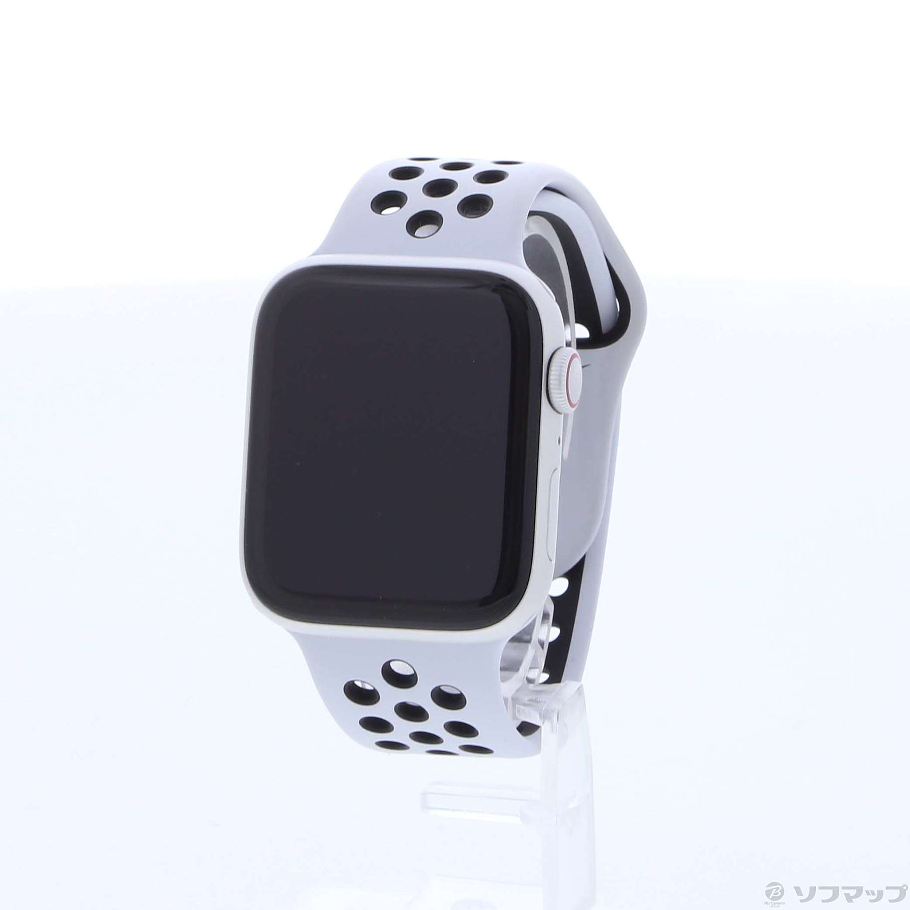 Apple Watch Series 5 GPS + Cellular 44mm シルバーアルミニウムケース  ピュアプラチナム／ブラックNikeスポーツバンド