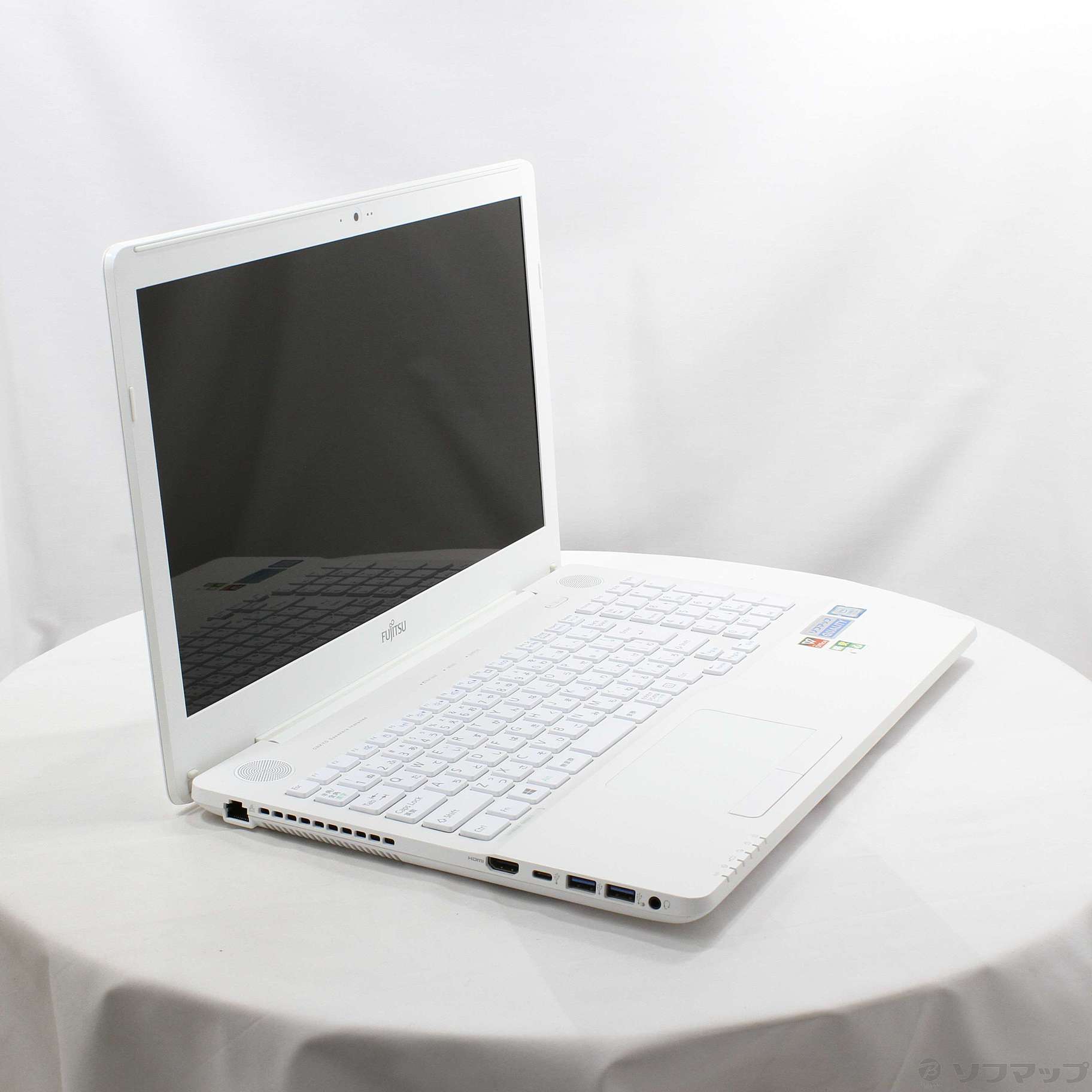 中古】格安安心パソコン LIFEBOOK AH50／C3 FMVA50C3WP プレミアムホワイト 〔Windows 10〕 ［Core-i7- 7700HQ (2.8GHz)／4GB／HDD1TB／15.6インチワイド］ [2133053428069] - リコレ！|ビックカメラグループ  ソフマップの中古通販サイト