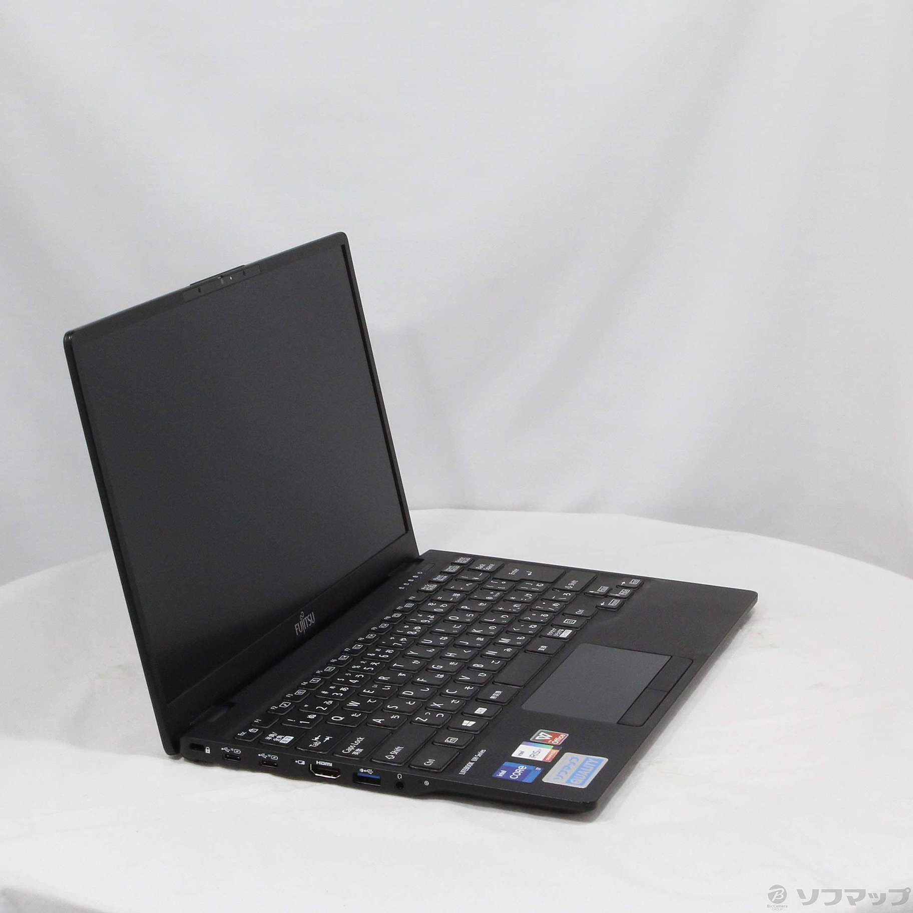 中古】LIFEBOOK UH-X／E3 FMVUXE3B ピクトブラック 〔Windows 10