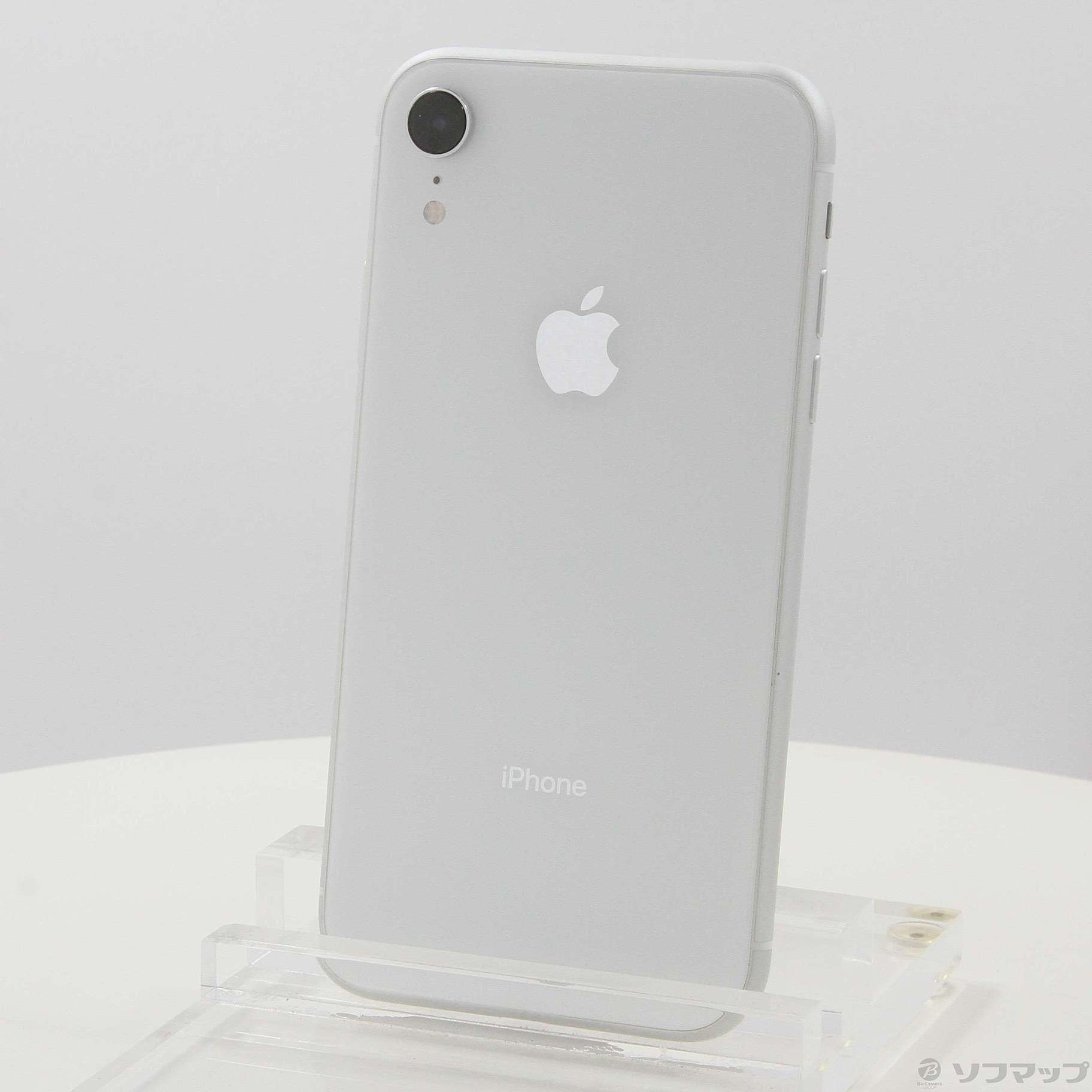 中古】iPhoneXR 64GB ホワイト MT032J／A SIMフリー [2133053439935