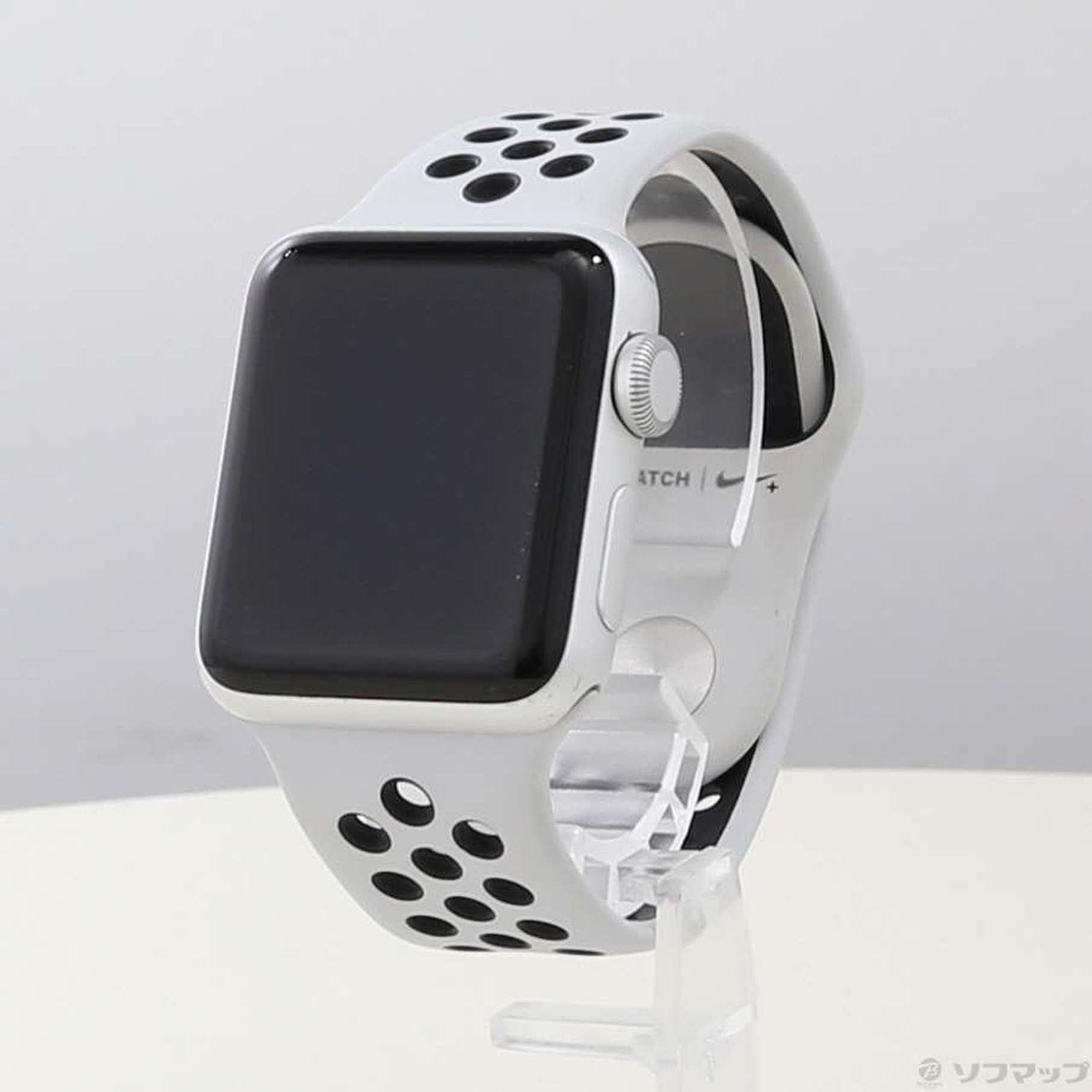 中古品〕 Apple Watch Series 3 Nike+ GPS 38mm シルバーアルミニウム 