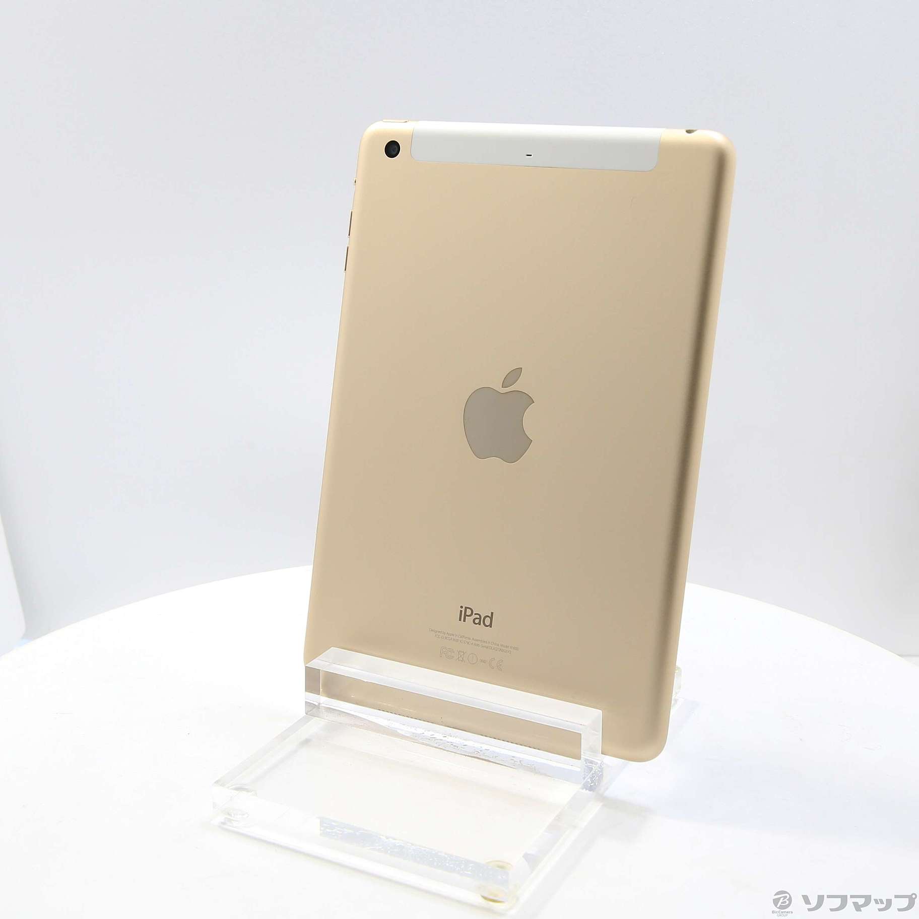 中古】iPad mini 3 16GB ゴールド MGYR2J／A docomo ［7.9インチ液晶 ...