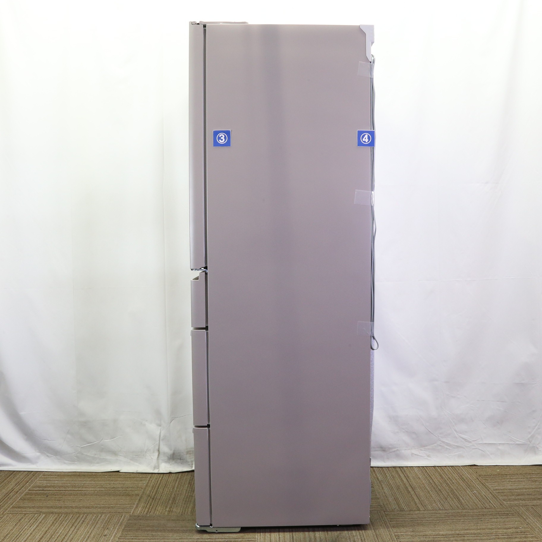 〔展示品〕 冷蔵庫 WZシリーズ グレイングレージュ MR-WZ50J-C ［幅65cm ／495L ／6ドア ／観音開きタイプ ／2023年］