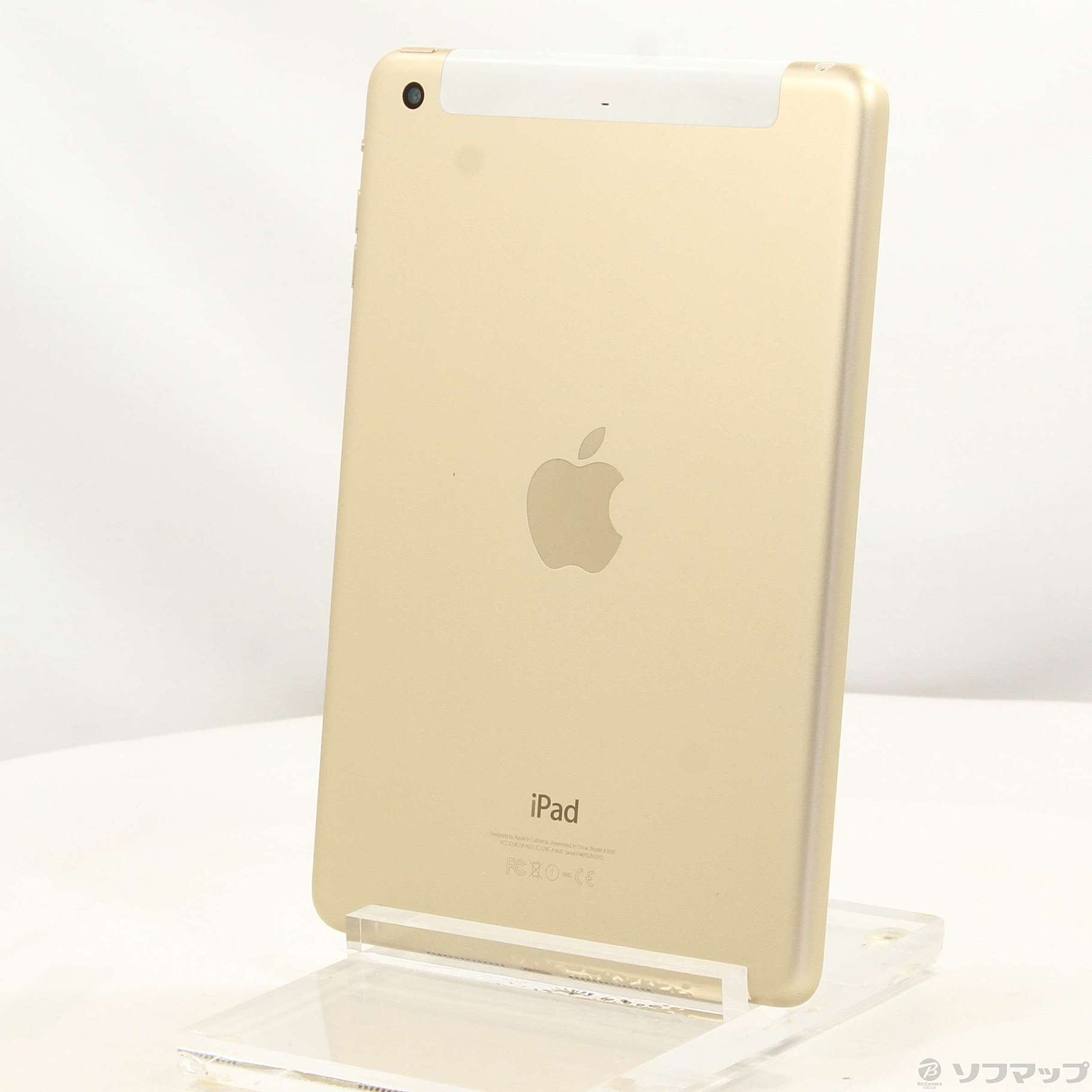 中古】iPad mini 3 16GB ゴールド MGYR2J／A docomo ［7.9インチ液晶／Apple A7］  [2133053460977] - リコレ！|ビックカメラグループ ソフマップの中古通販サイト