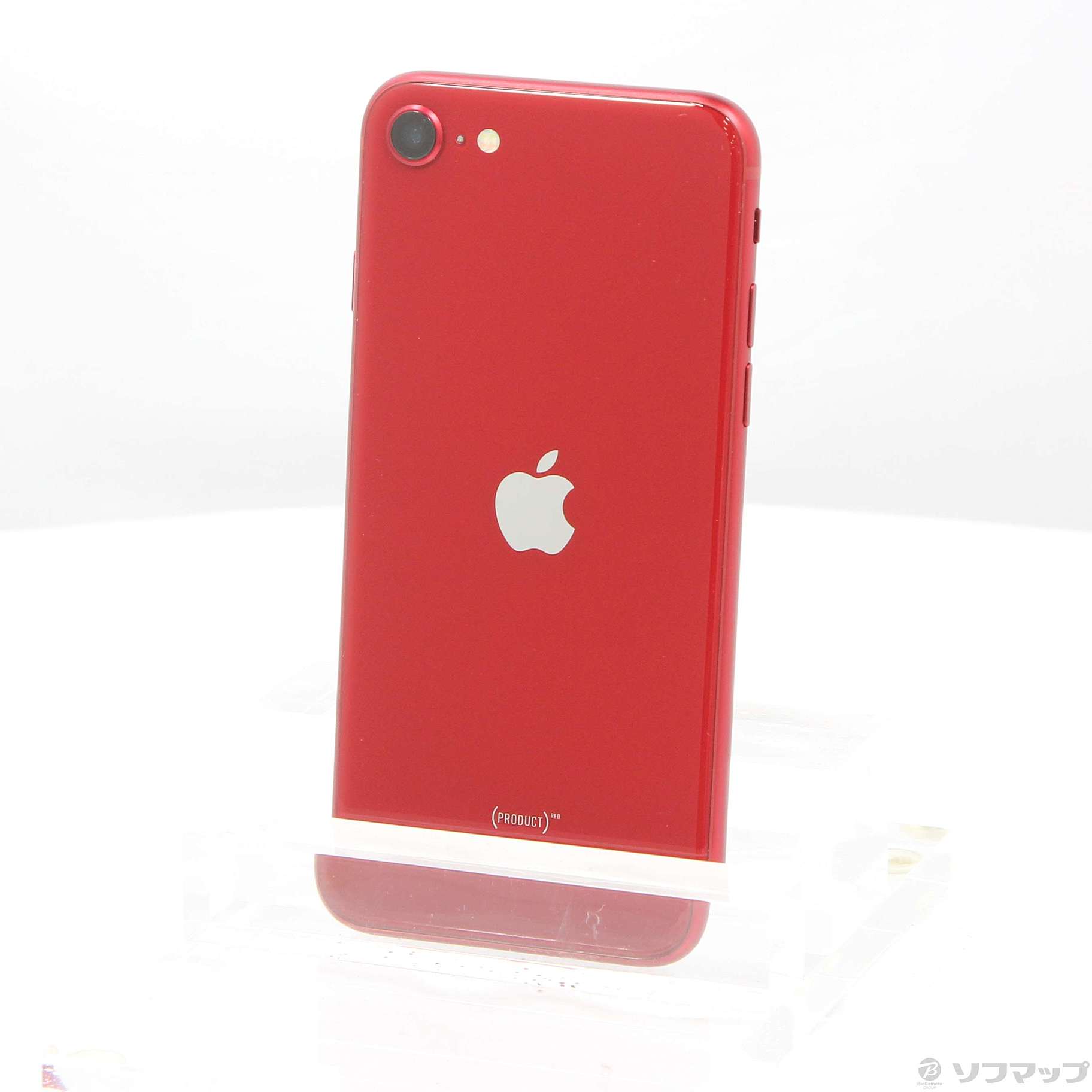(中古)Apple iPhone SE 第3世代 64GB プロダクトレッド MMYE3J/A SIMフリー(269-ud)