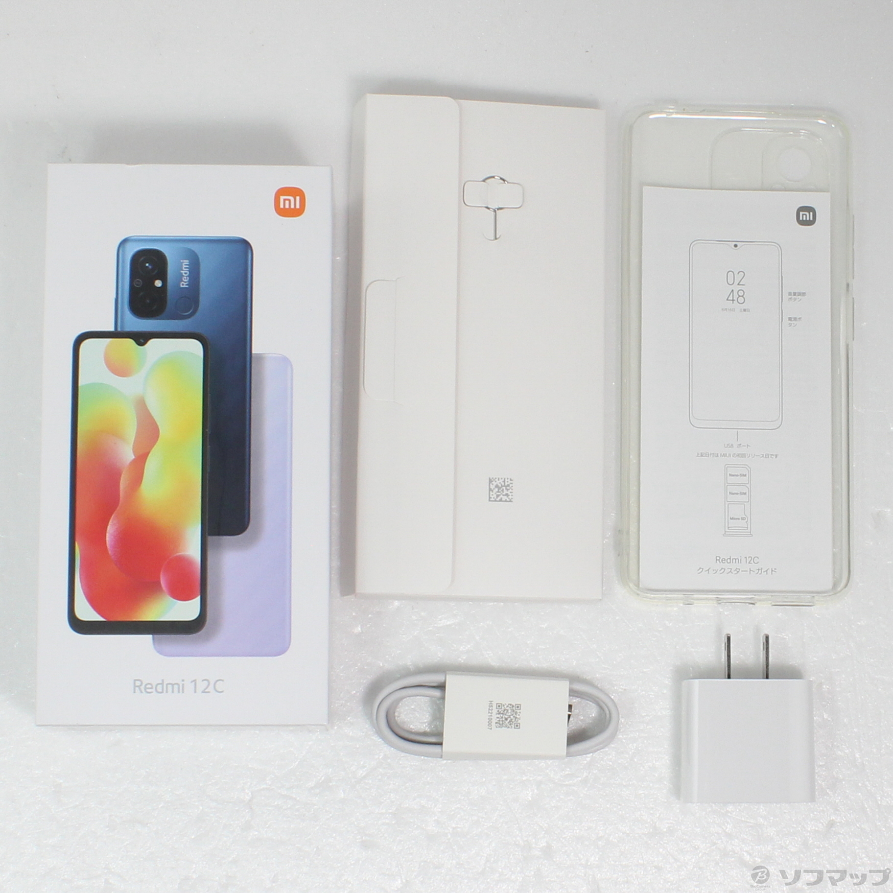 中古】Redmi 12C 128GB ミントグリーン 2212ARNC4L SIMフリー