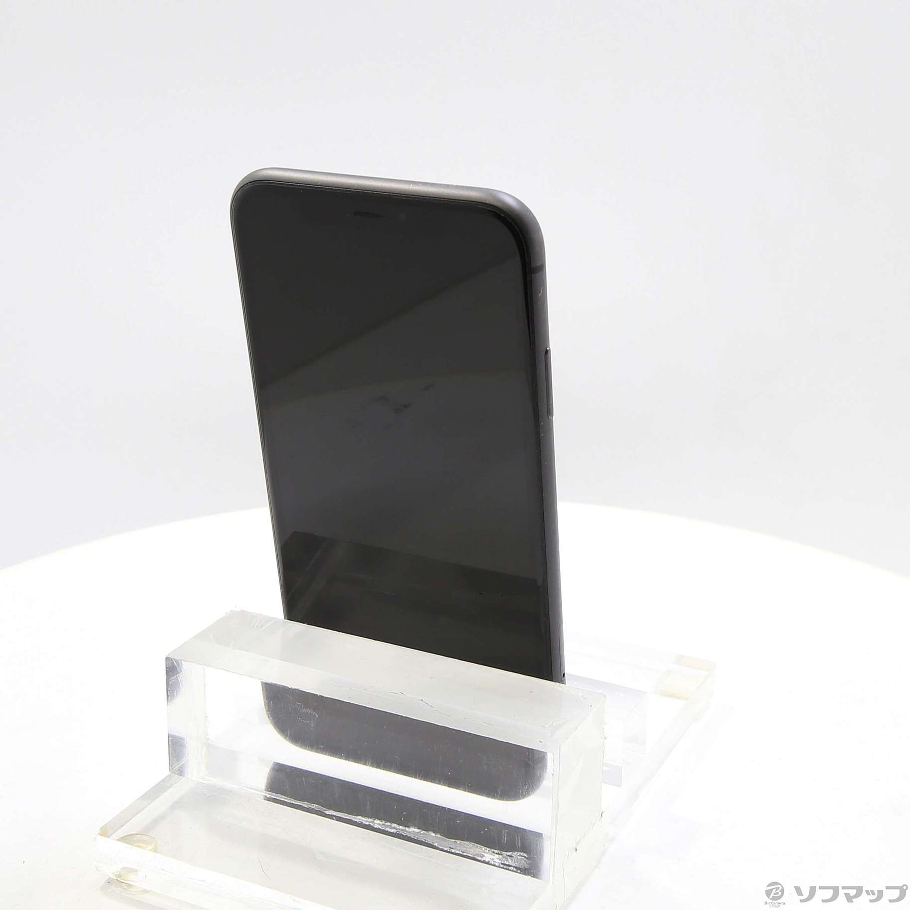 中古】iPhone11 64GB ブラック MWLT2J／A SoftBank [2133053481194 