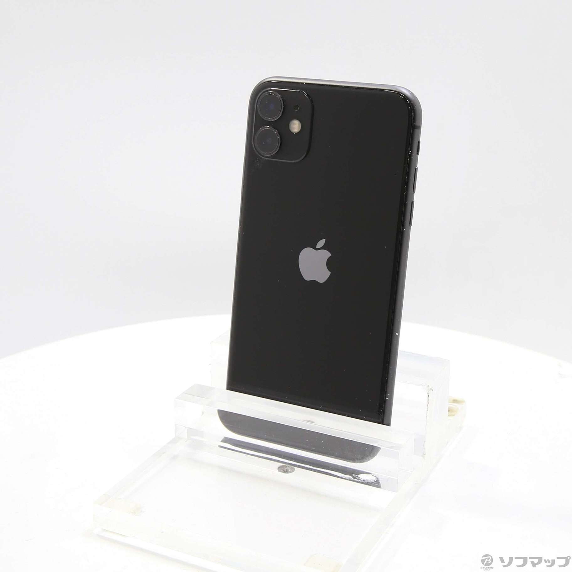 中古】iPhone11 64GB ブラック MWLT2J／A SIMフリー [2133053485789 