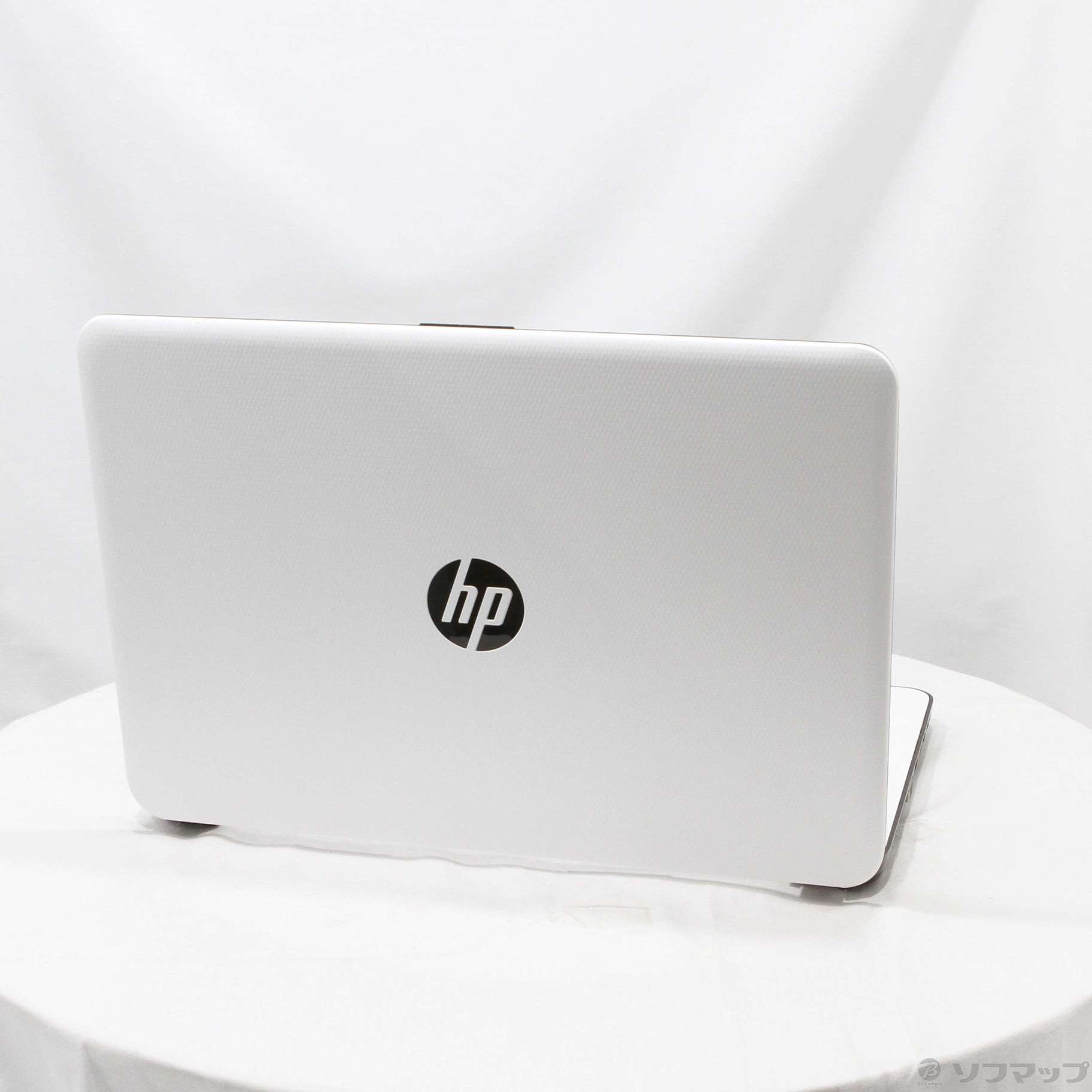 格安安心パソコン HP 14-ac105TU P3C44PA#ABJ ホワイト 〔Windows 10〕 ［Core-i3-5005U  (2GHz)／4GB／HDD500GB／14インチワイド］