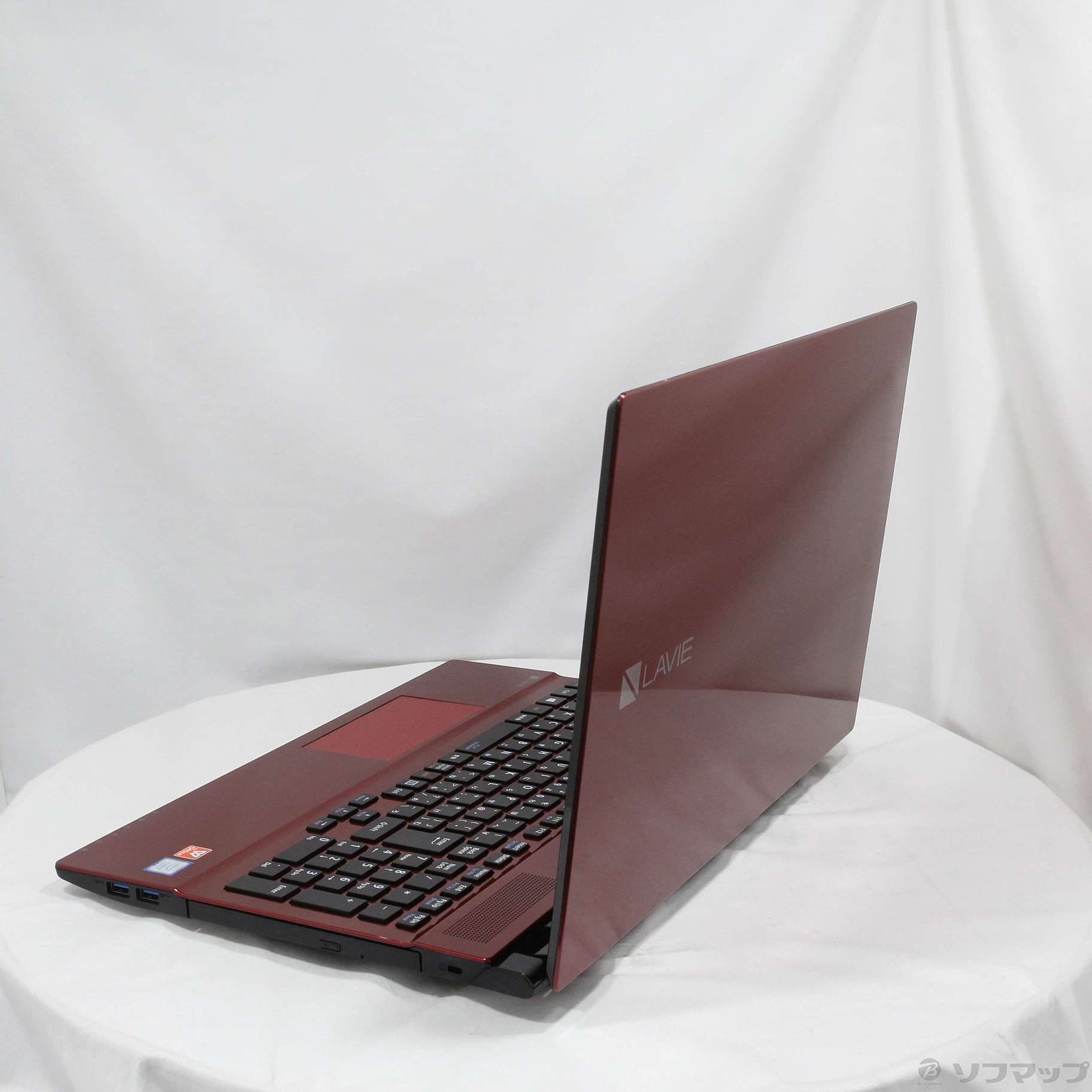 中古】LAVIE Note Standard PC-NS350HAR クリスタルレッド 〔Windows