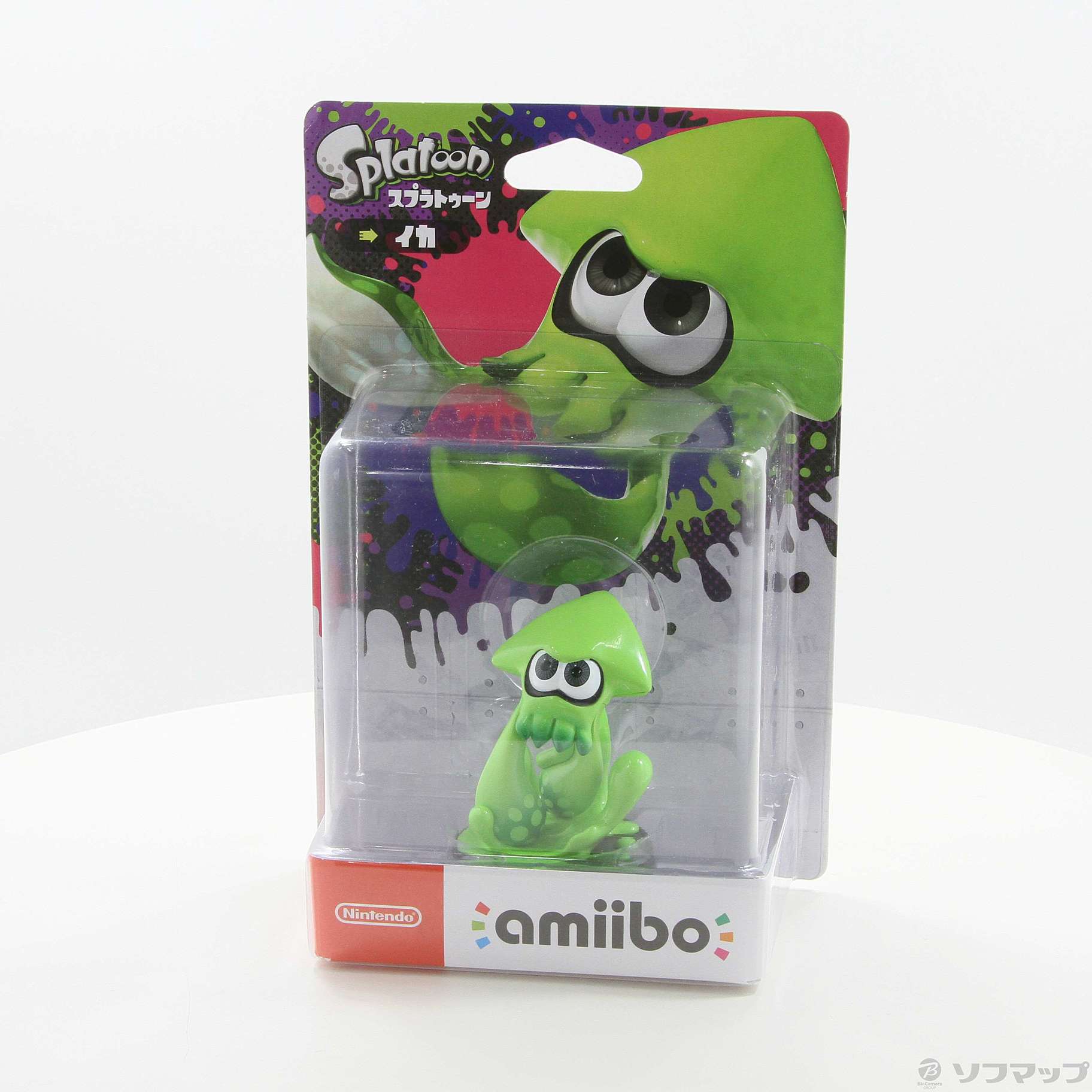 〔未使用品〕 未使用品 amiibo イカ スプラトゥーンシリーズ