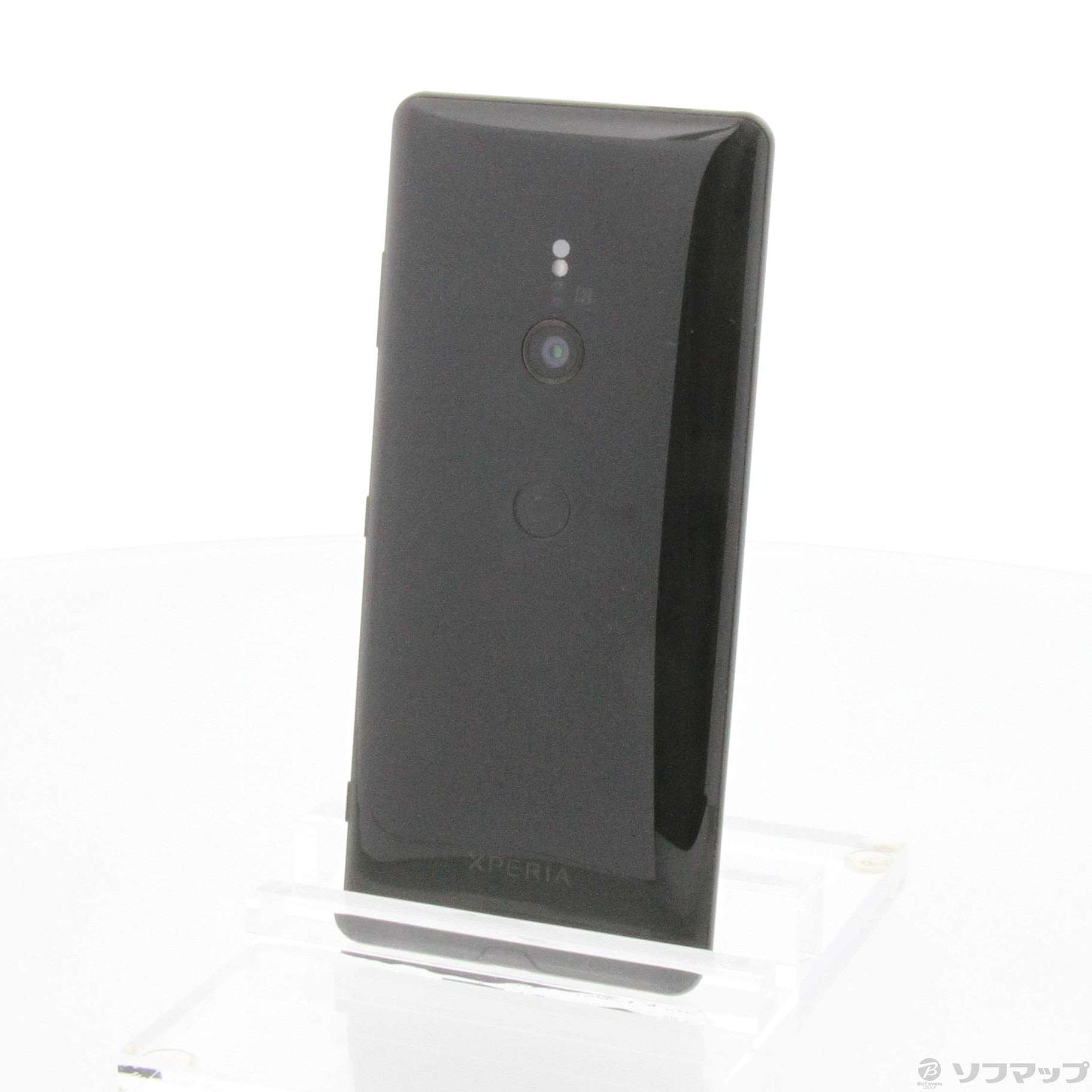 〔中古品（難あり）〕 Xperia XZ3 64GB ブラック 801SO SoftBank ［6インチ有機EL／Snapdragon 845］