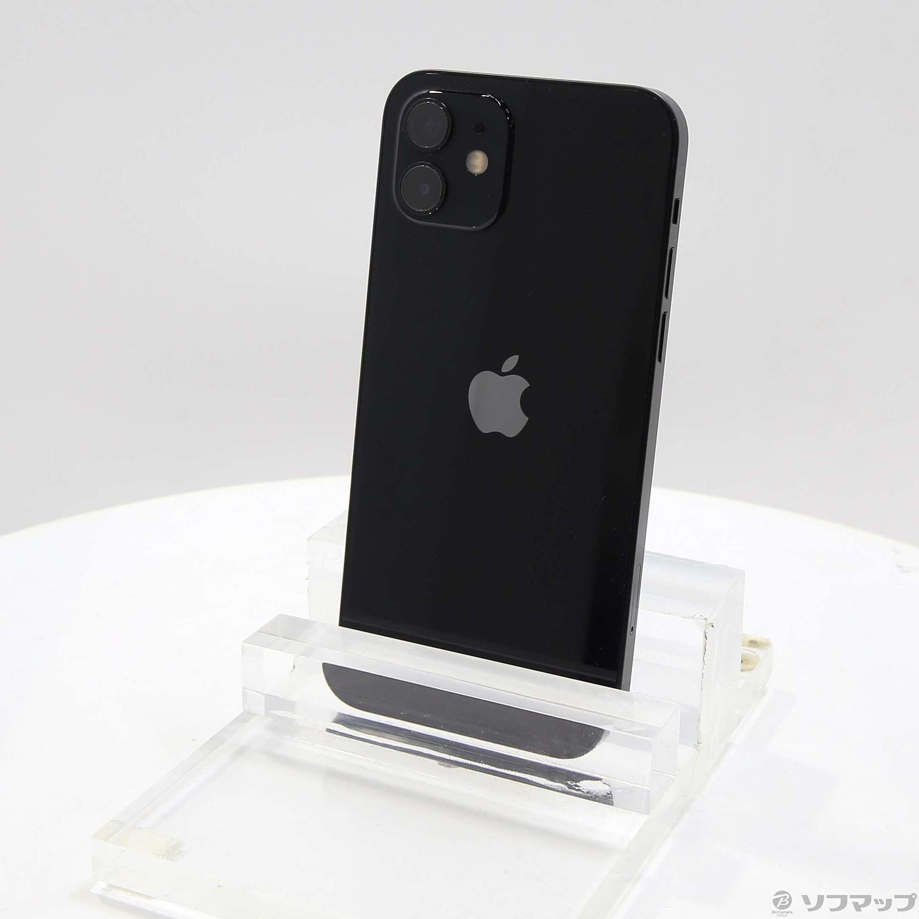 中古】iPhone12 128GB ブラック MGHU3J／A SIMフリー [2133053495870