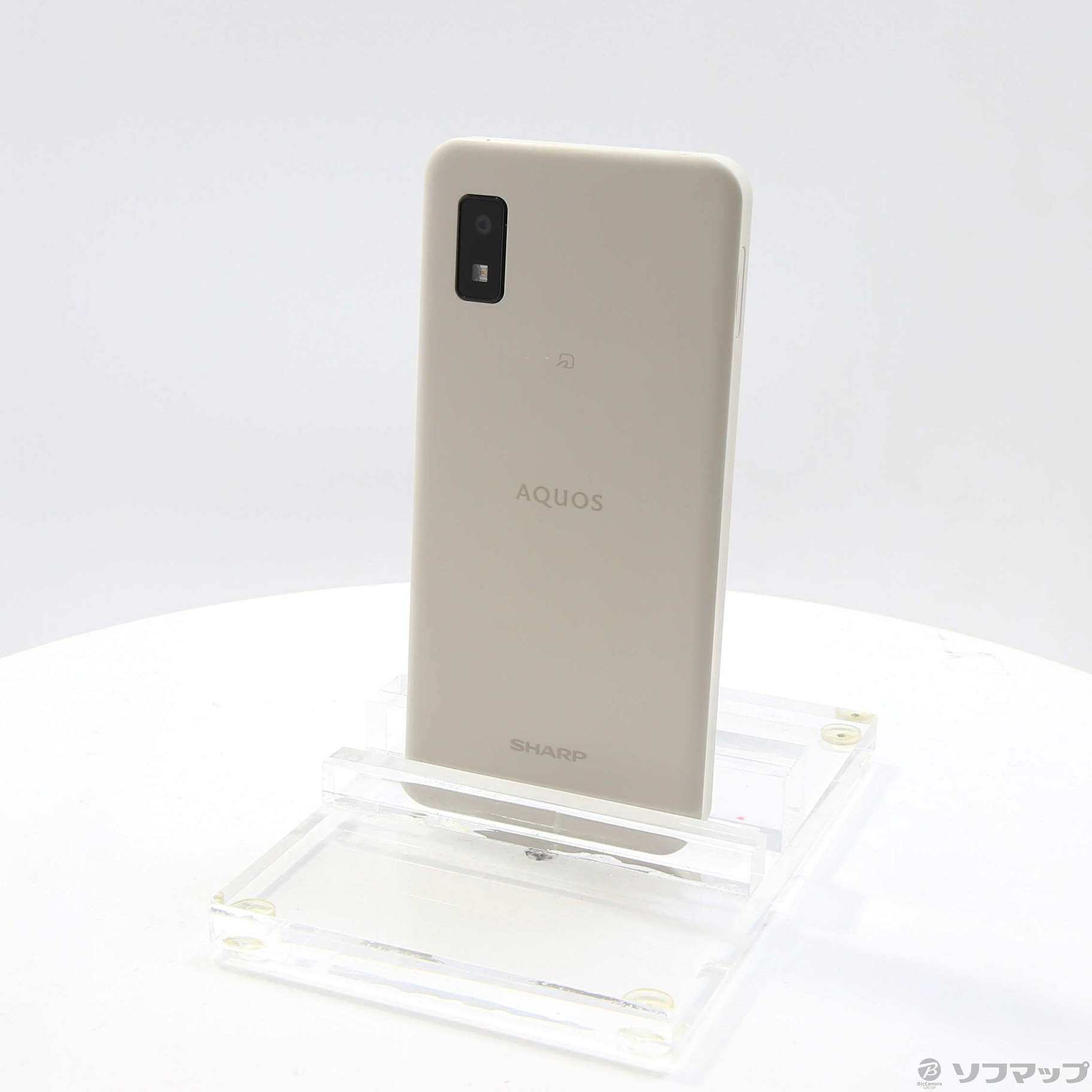 中古】〔展示品〕 AQUOS wish 64GB アイボリー SH-M20 SIMフリー