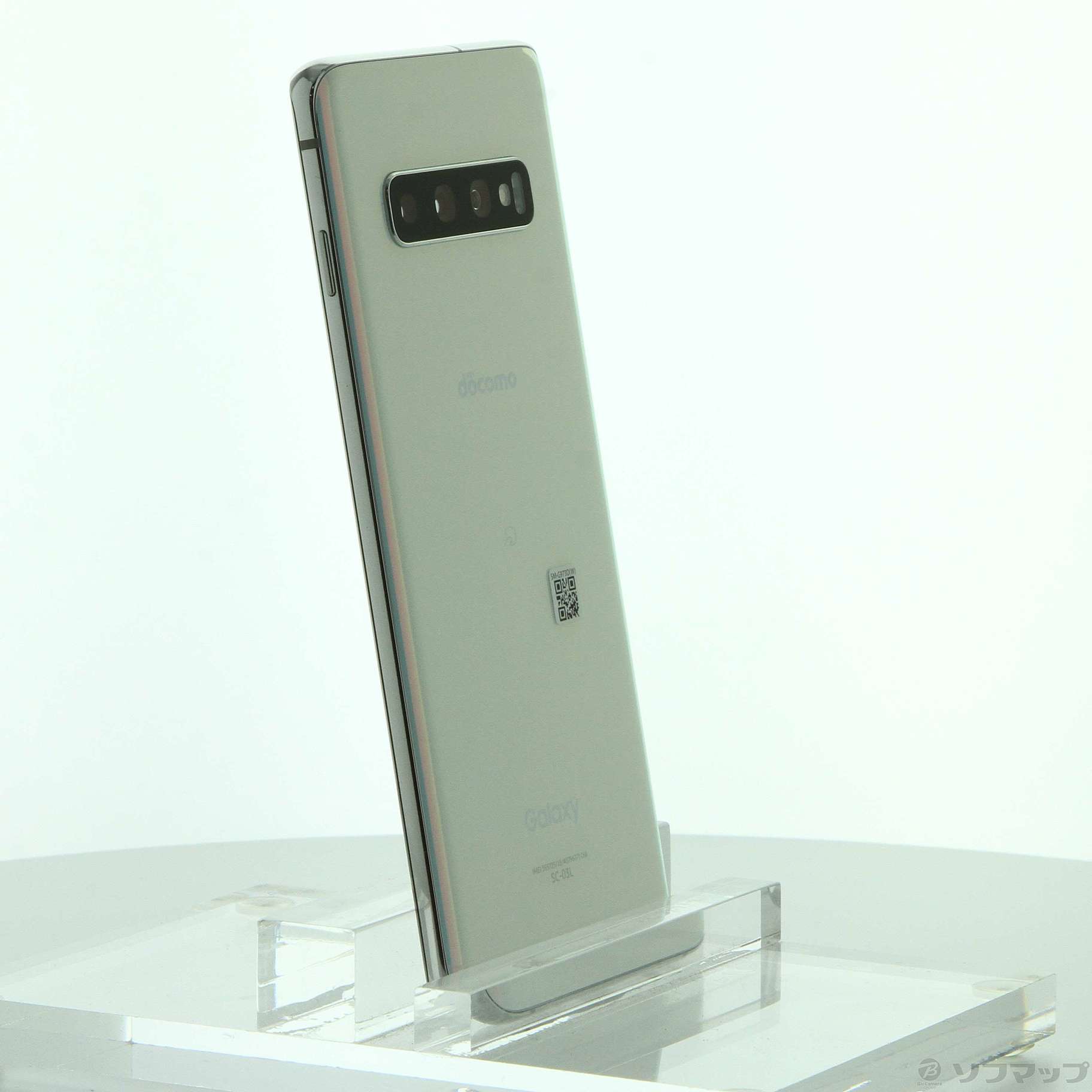 中古】GALAXY S10 128GB プリズムホワイト SC-03L docomoロック解除SIM 