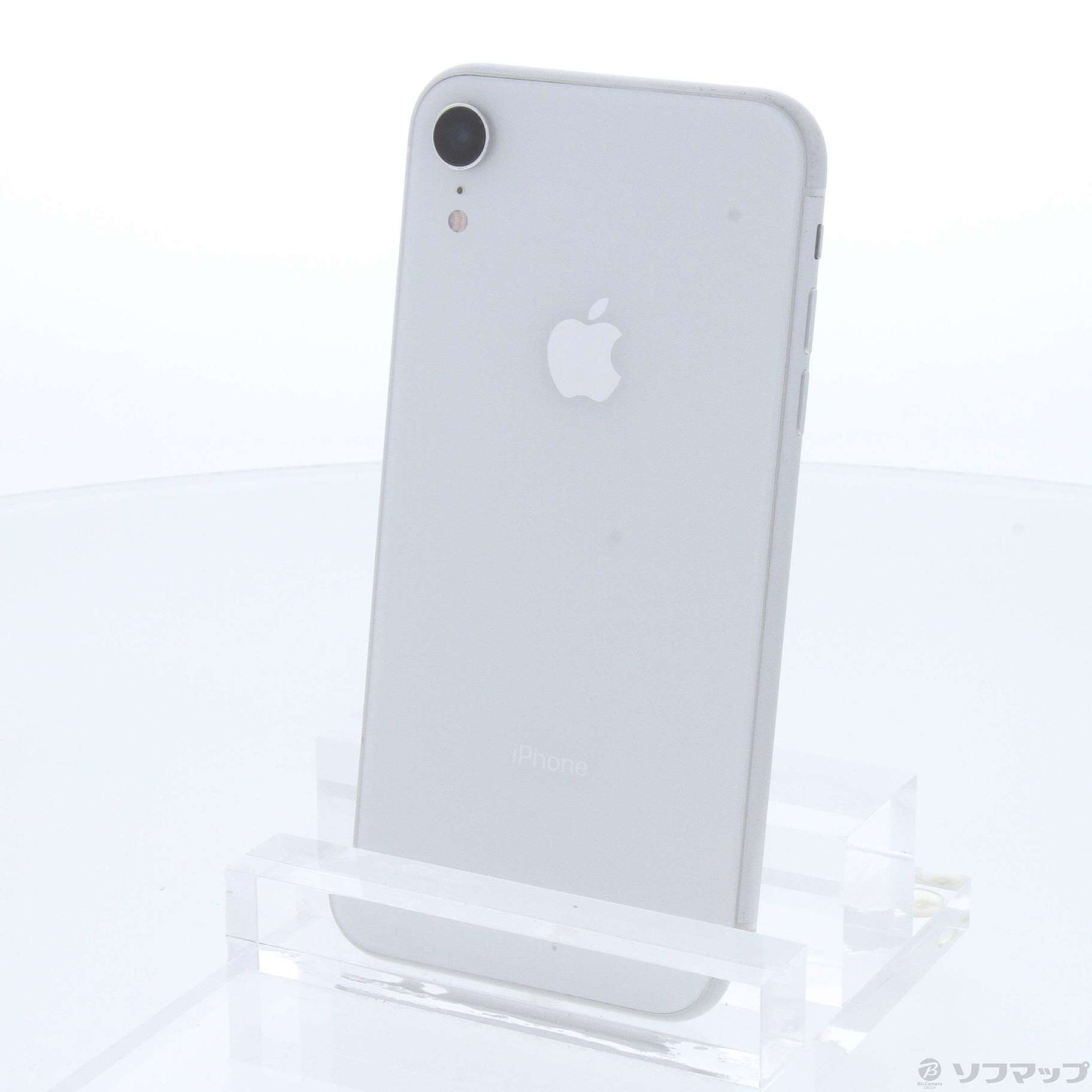 (中古)Apple iPhoneXR 128GB ホワイト MT0J2J/A SIMフリー(352-ud)