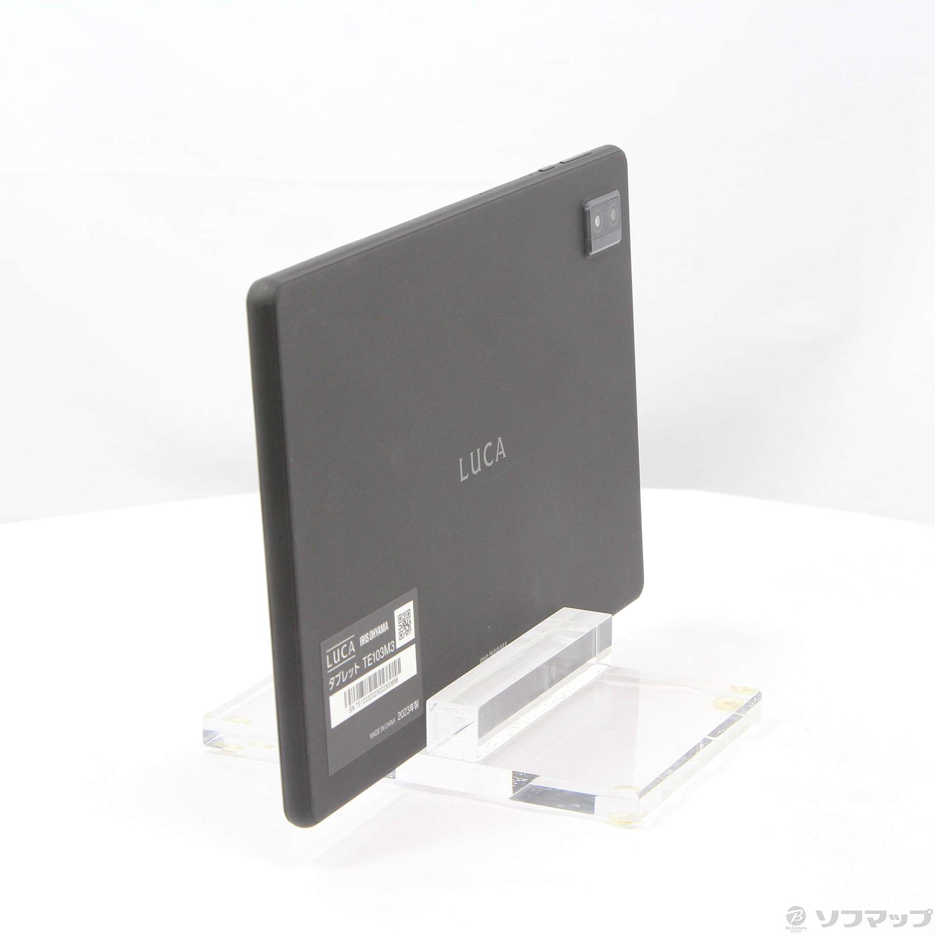 中古】LUCA 32GB ブラック TE103M3N1-B Wi-Fi ［10.1インチ液晶／MediaTek MT6762］  [2133053517992] - リコレ！|ビックカメラグループ ソフマップの中古通販サイト