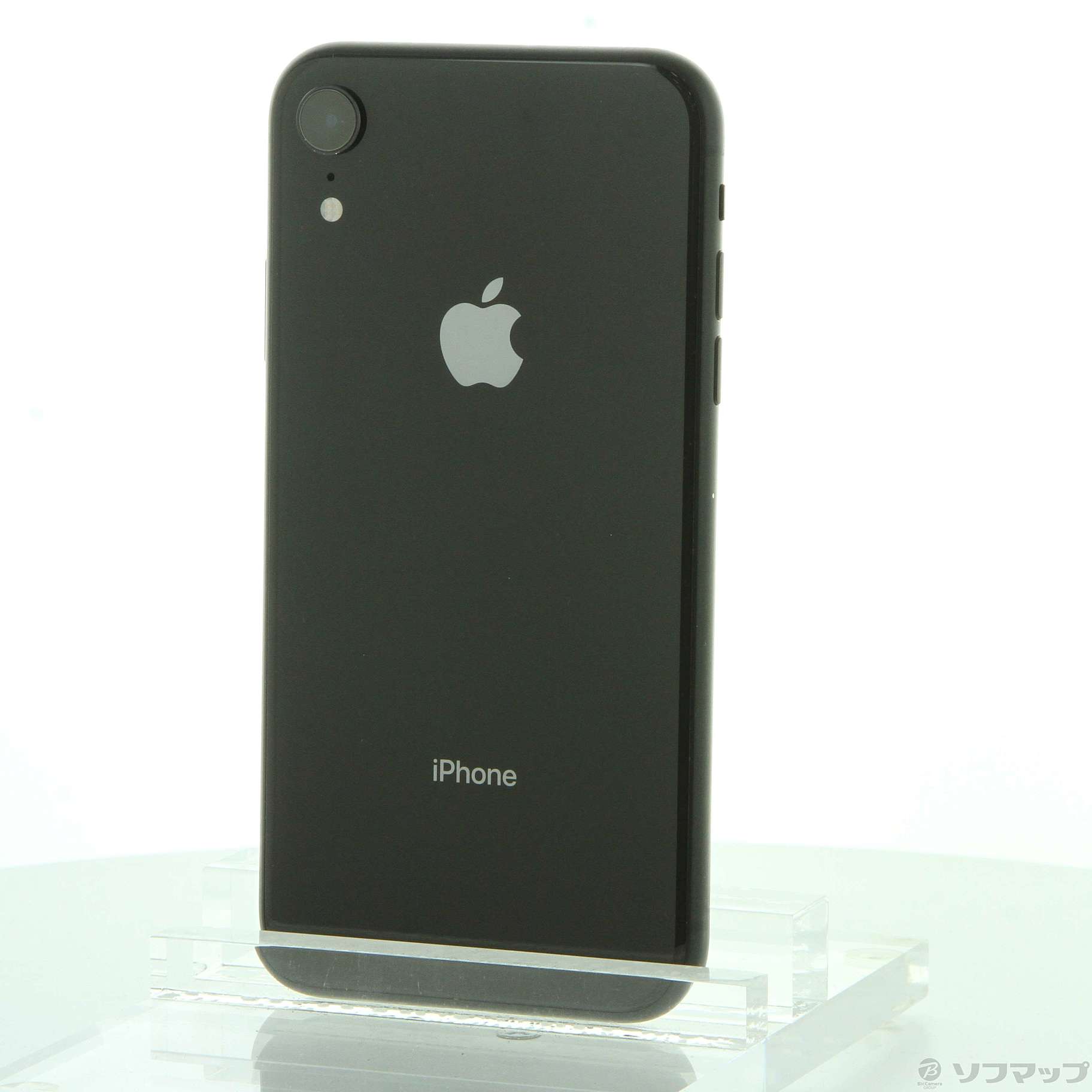 (中古)Apple iPhoneXR 64GB ブラック MT002J/A SIMフリー(348-ud)