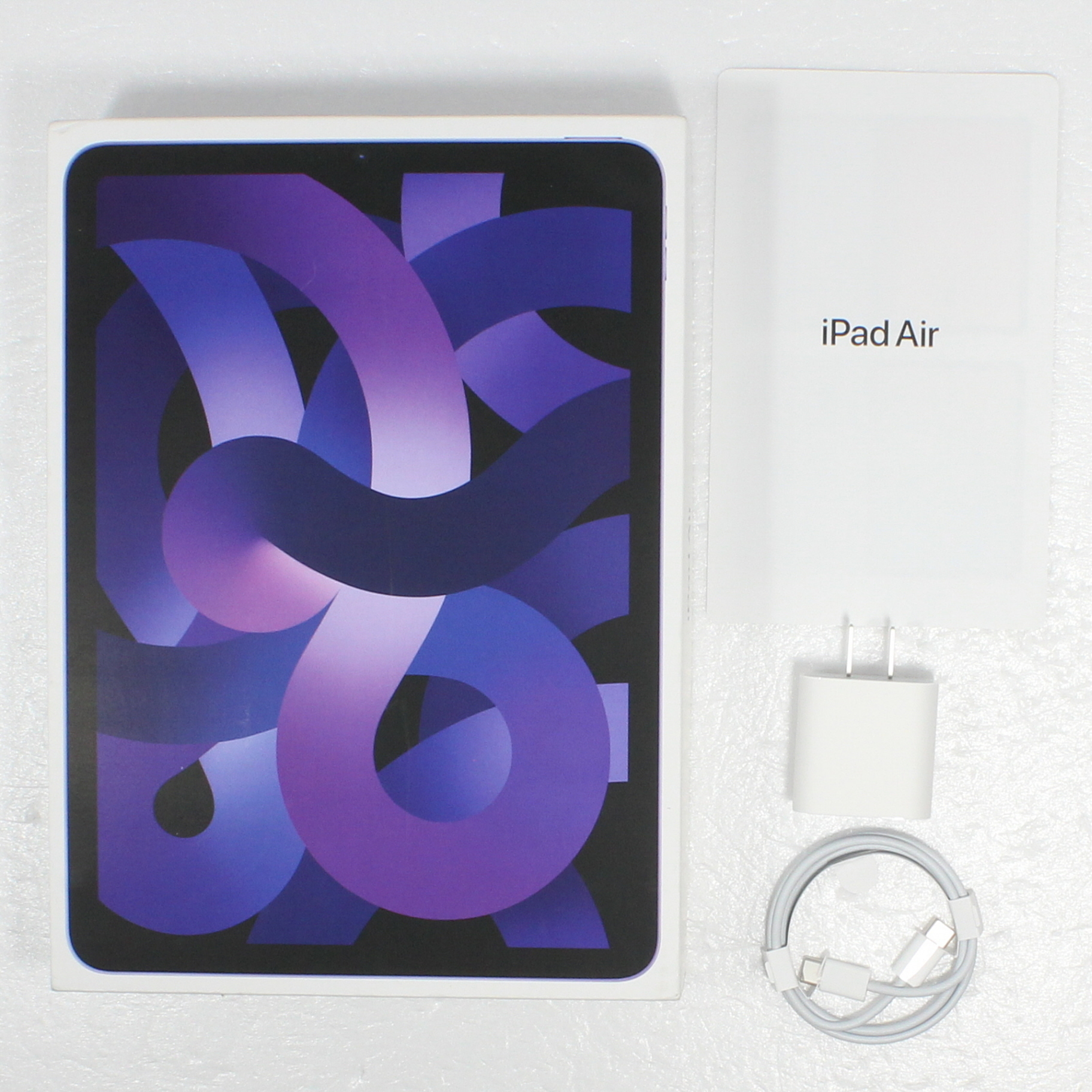 中古】iPad Air 第5世代 64GB パープル MME23J／A Wi-Fi