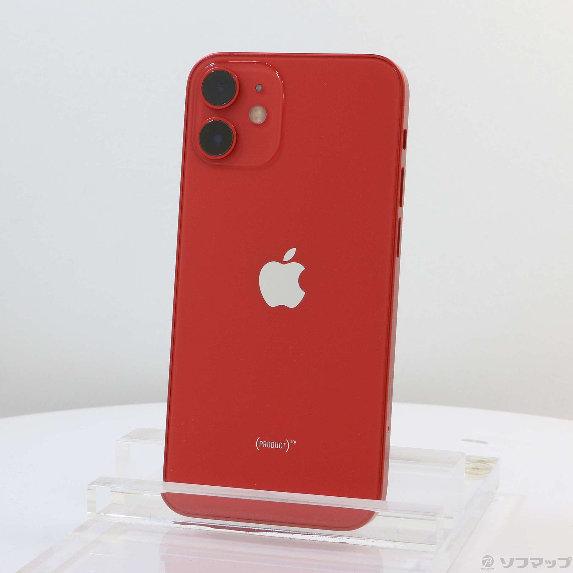 (中古)Apple iPhone12 mini 64GB プロダクトレッド MGAE3J/A SIMフリー(344-ud)