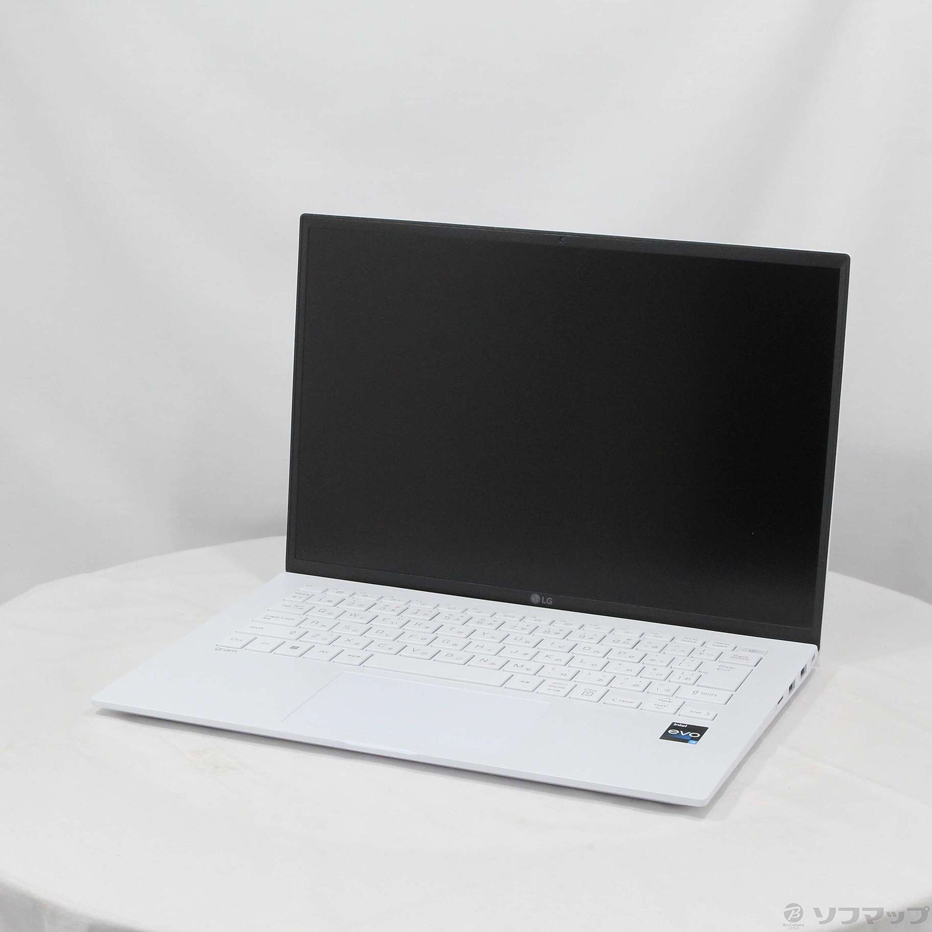 中古】〔展示品〕 LG gram 14 14ZB90R-MR54J1 スノーホワイト