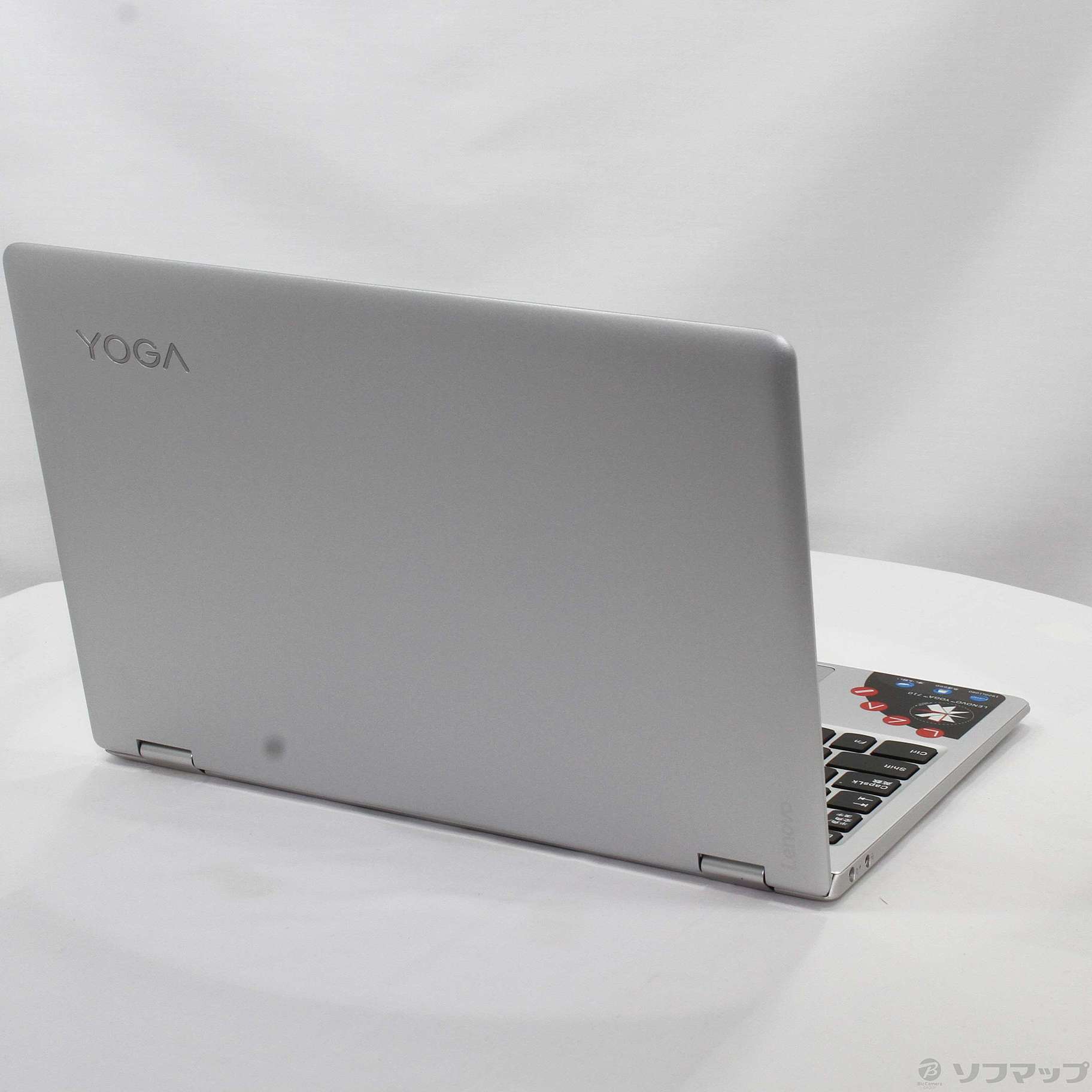 格安安心パソコン YOGA 710 80V6000YJP プラチナシルバー 〔Windows 10〕