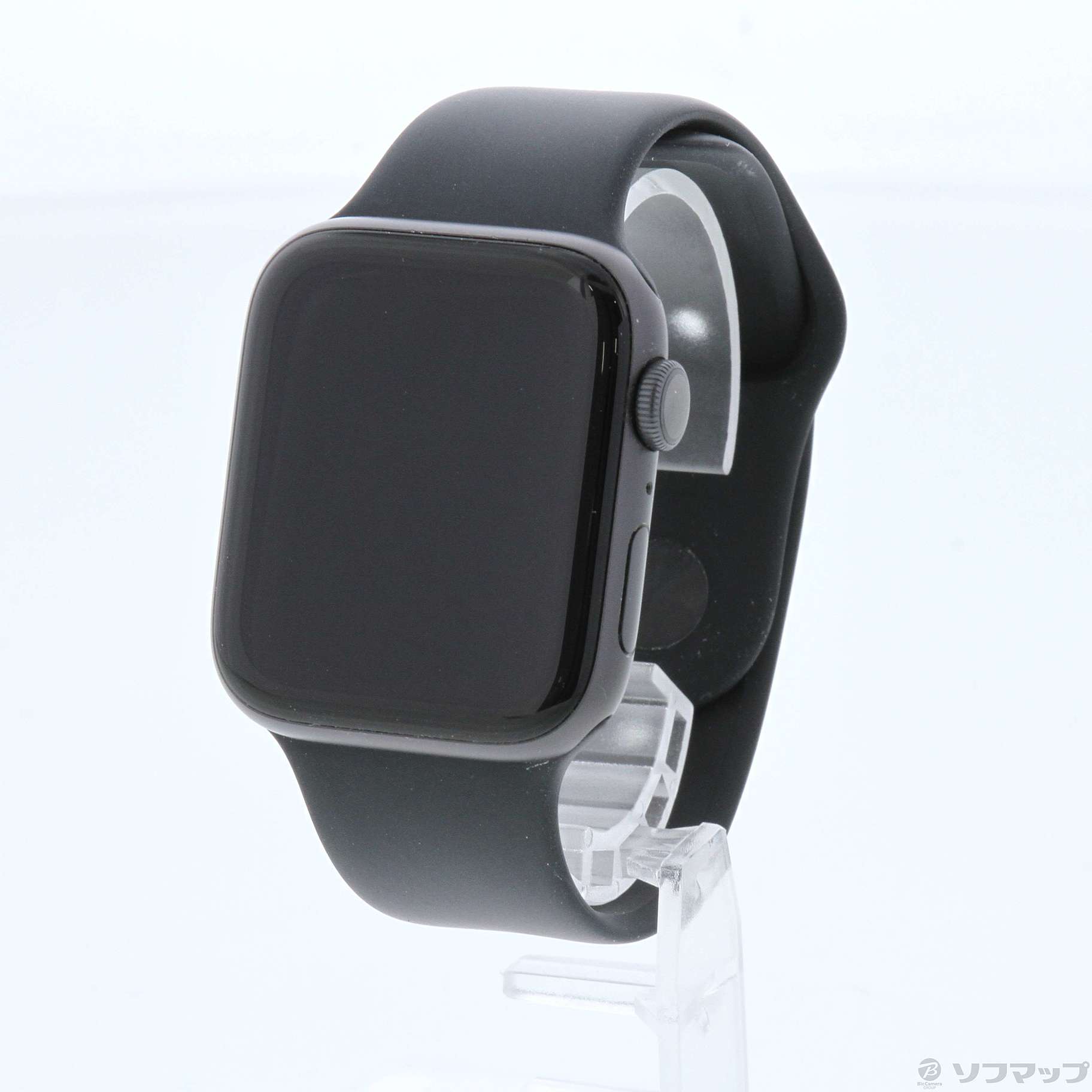 Apple Watch Series 5 GPS 44mm スペースグレイアルミニウムケース ブラックスポーツバンド