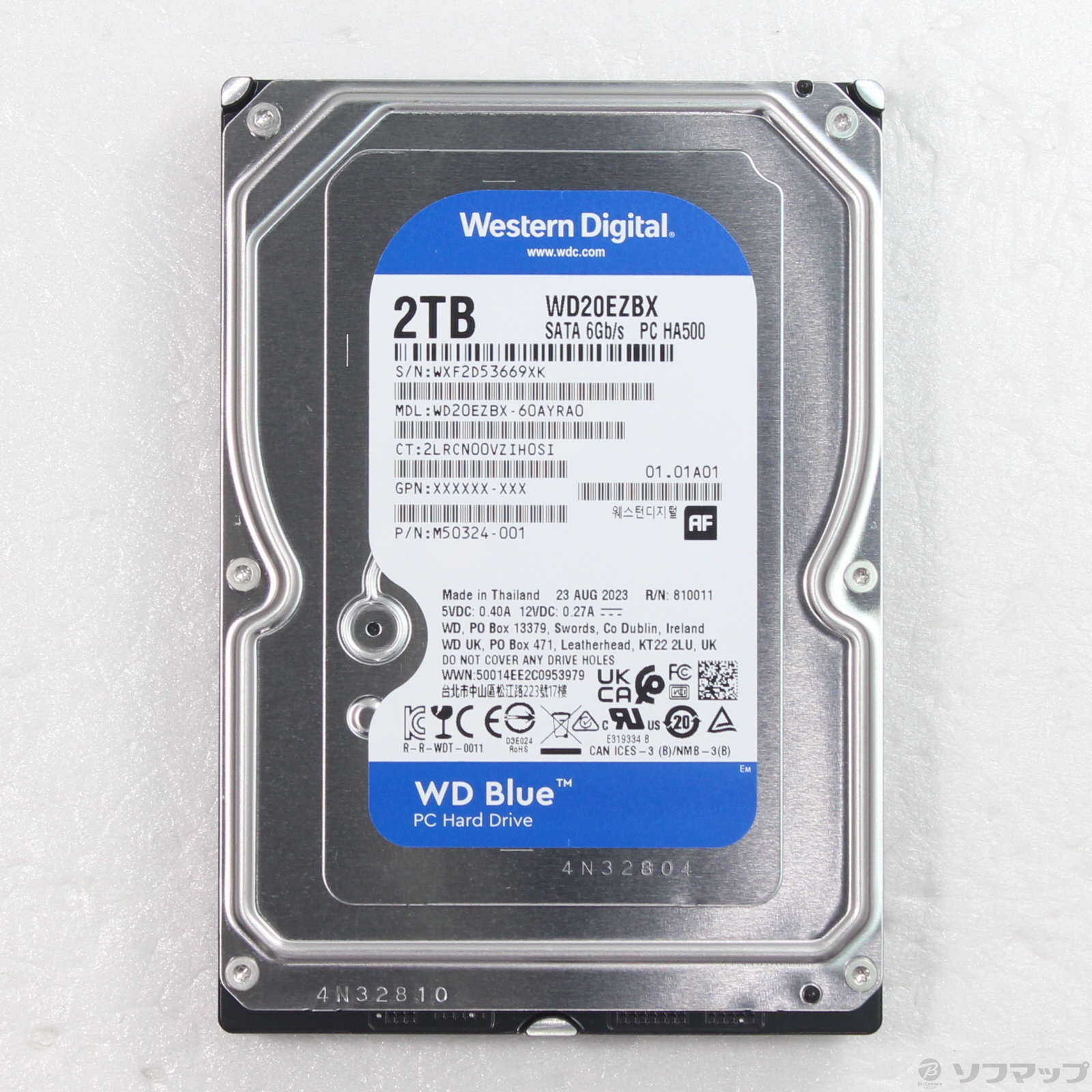 【中古】WD20EZBX [2133053561162] - リコレ！|ビックカメラグループ ソフマップの中古通販サイト