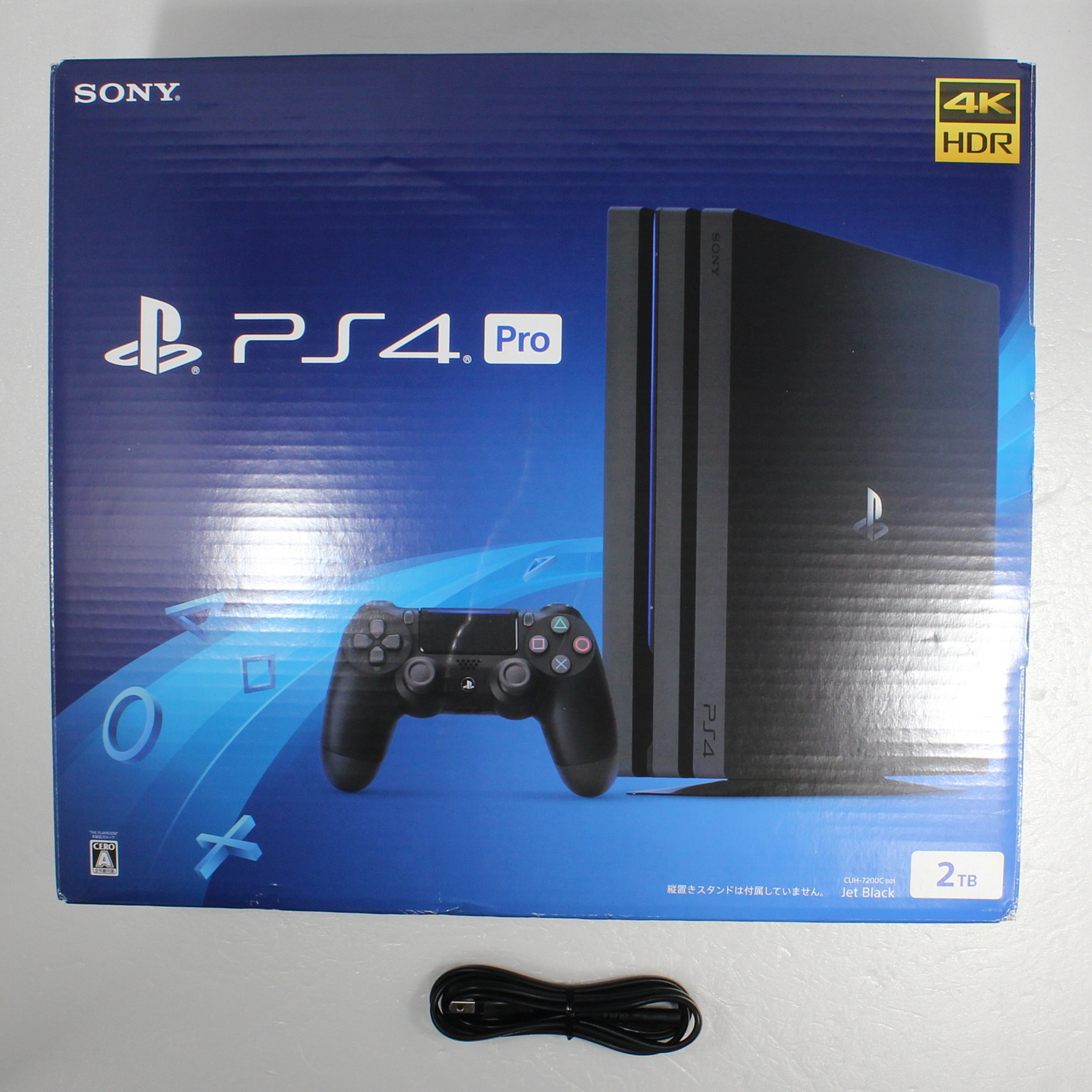 100%新品最新作SONY PlayStation4 Pro 2TB:ジェット・ブラック(CUH7200CB01) PS4本体