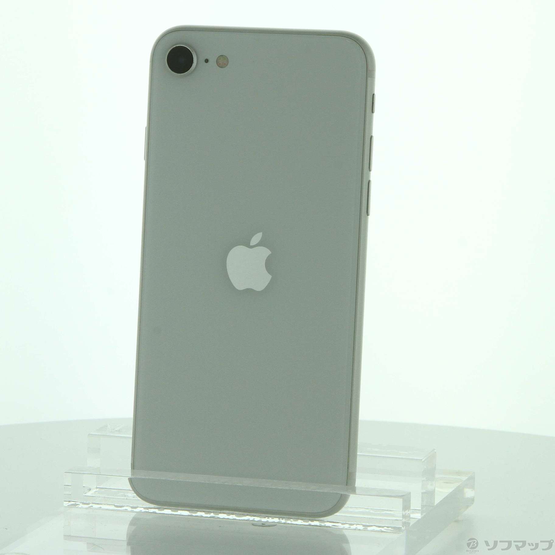 (中古)Apple iPhone SE 第2世代 64GB ホワイト MHGQ3J/A SIMフリー(368-ud)