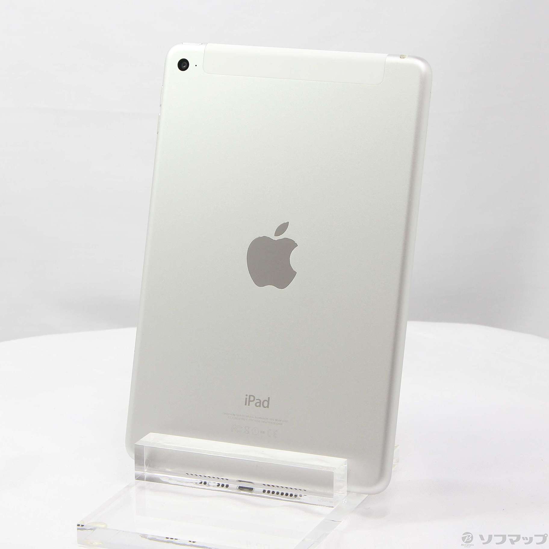 中古】iPad mini 4 16GB シルバー MK702J／A SIMフリー ［7.9インチ液晶／Apple A8］  [2133053578641] - リコレ！|ビックカメラグループ ソフマップの中古通販サイト