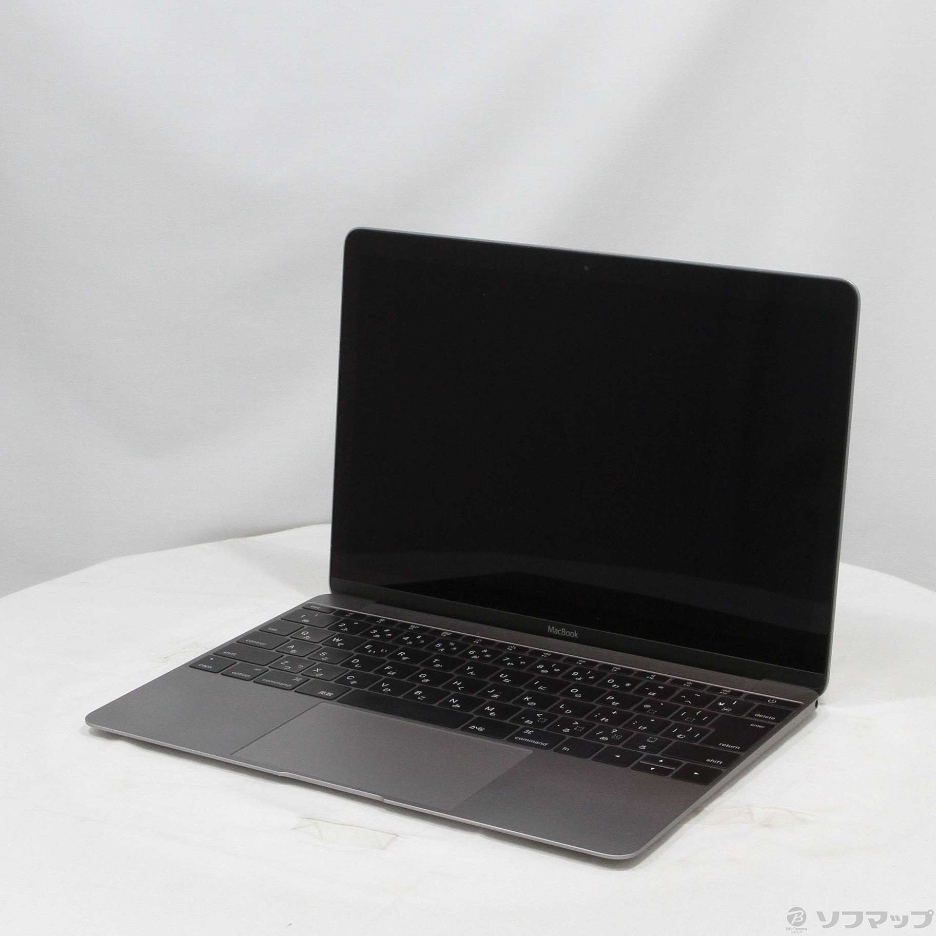 MacBook 12-inch Early-2016 MLH72J／A Core_m3 1.1GHz 8GB SSD256GB スペースグレイ  〔10.15 Catalina〕