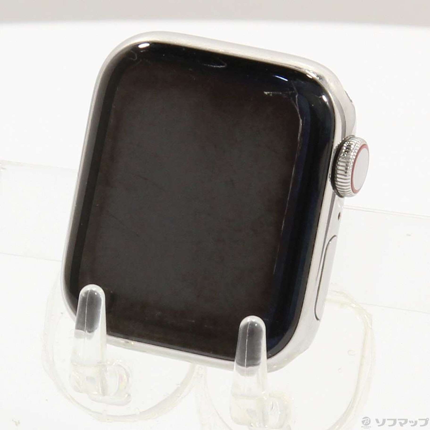 中古】Apple Watch Series 4 GPS + Cellular 40mm ステンレススチール  