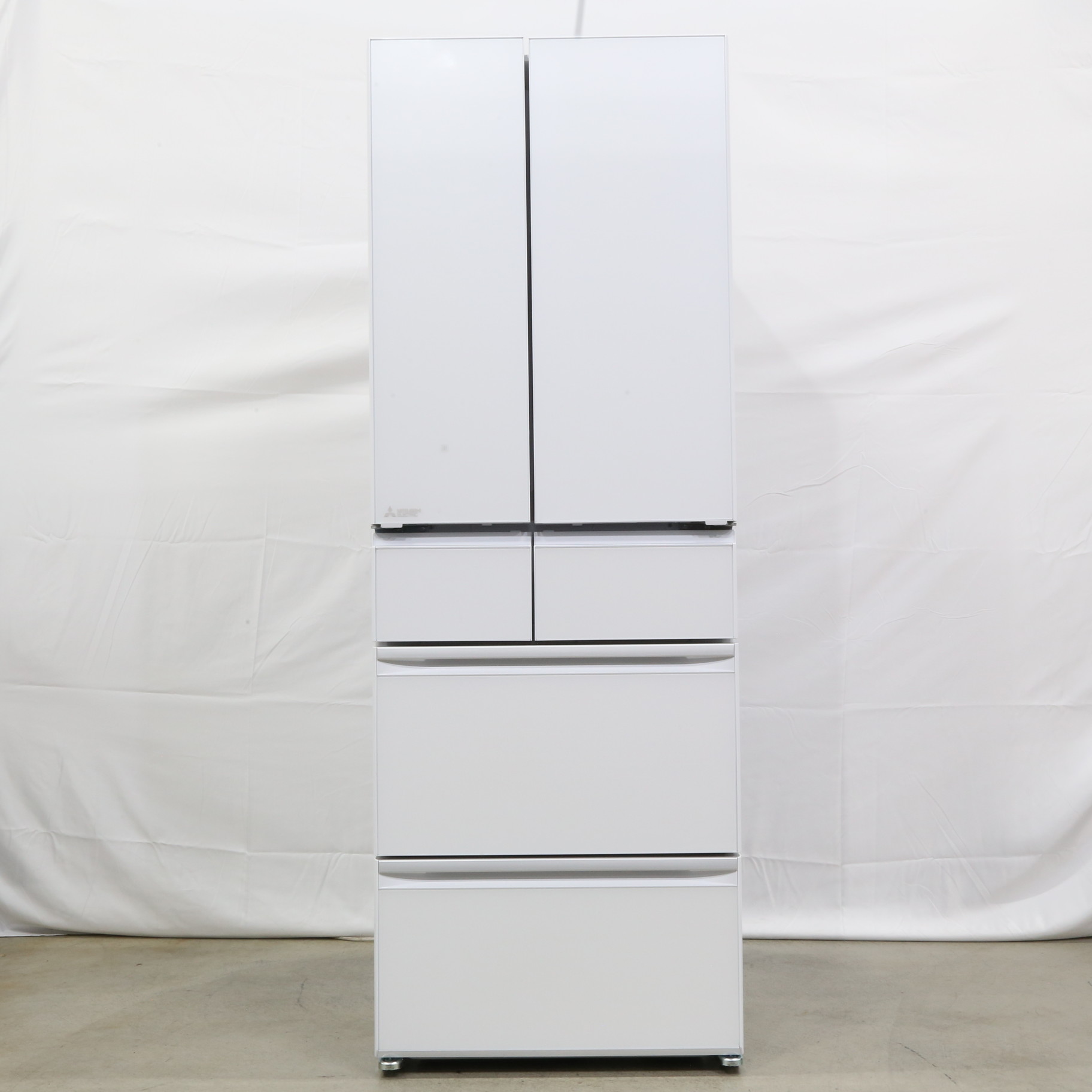 中古】〔展示品〕 冷蔵庫 MZシリーズ グレインクリア MR-MZ54J-W