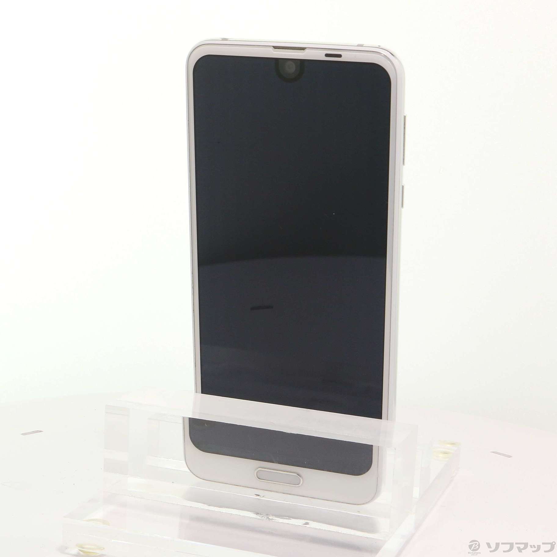 中古】AQUOS R2 64GB プラチナムホワイト SH-03K docomoロック解除SIM
